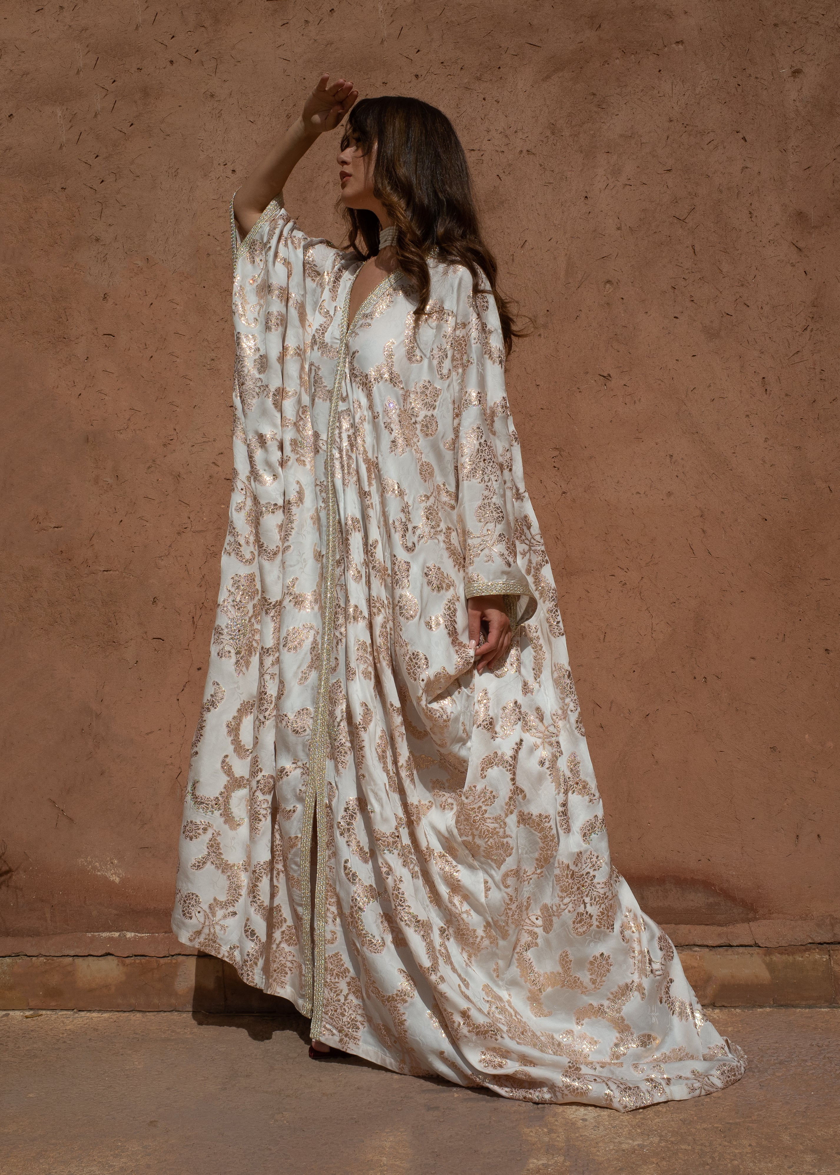 ADAMA SILK KAFTAN / UNIQUE PIECE