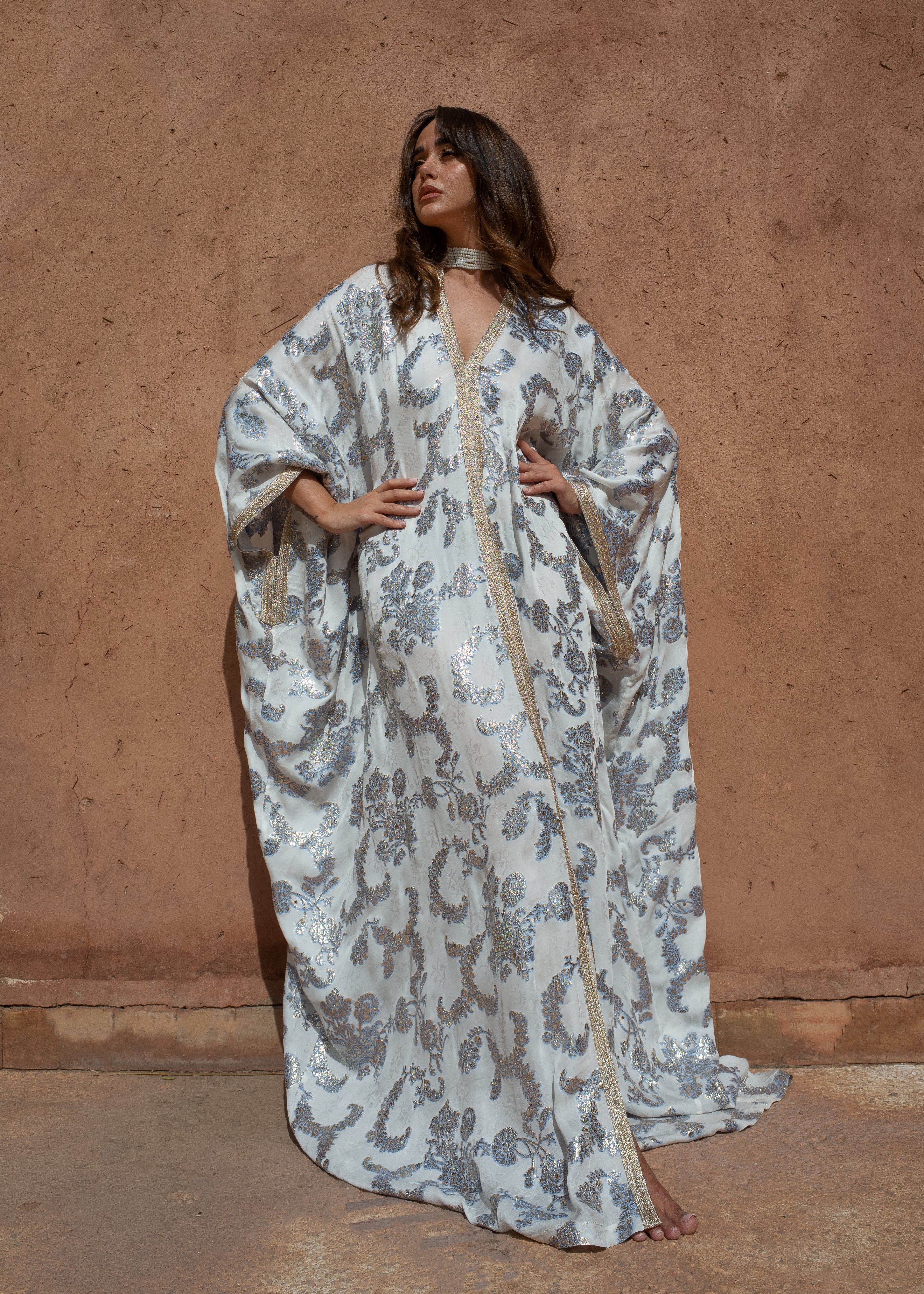 ADAMA SILK KAFTAN / UNIQUE PIECE