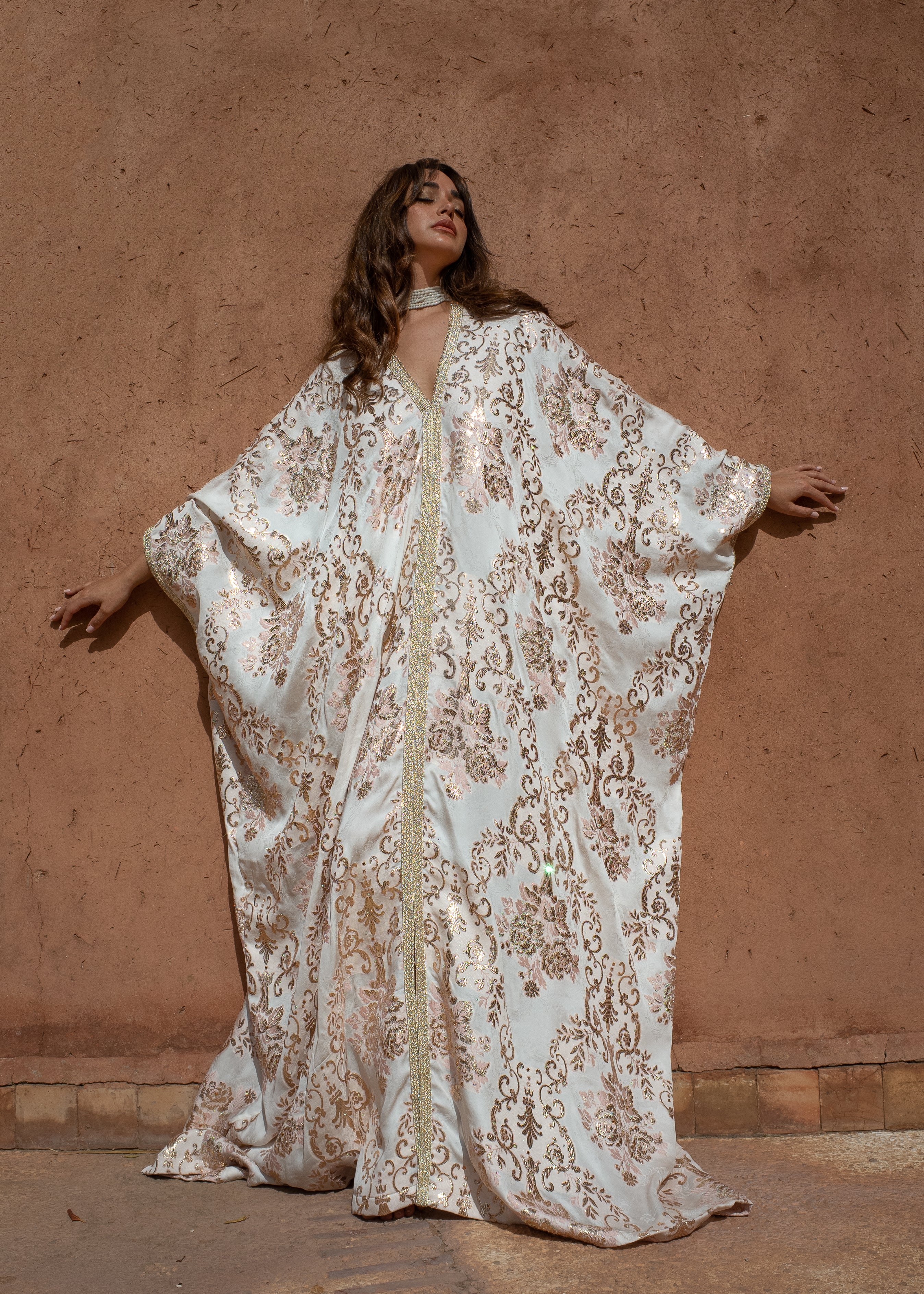 ADAMA SILK KAFTAN / UNIQUE PIECE