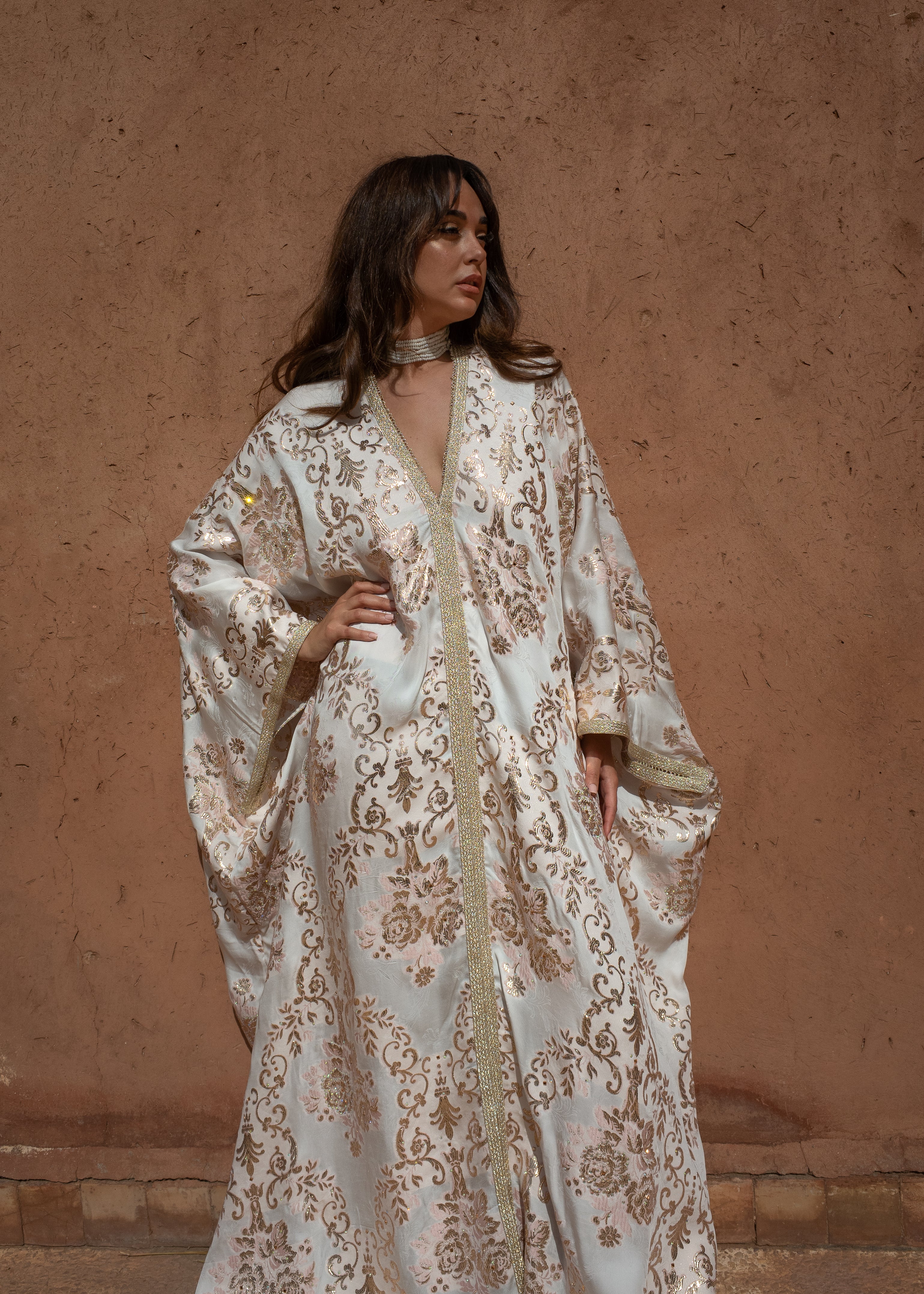 ADAMA SILK KAFTAN / UNIQUE PIECE