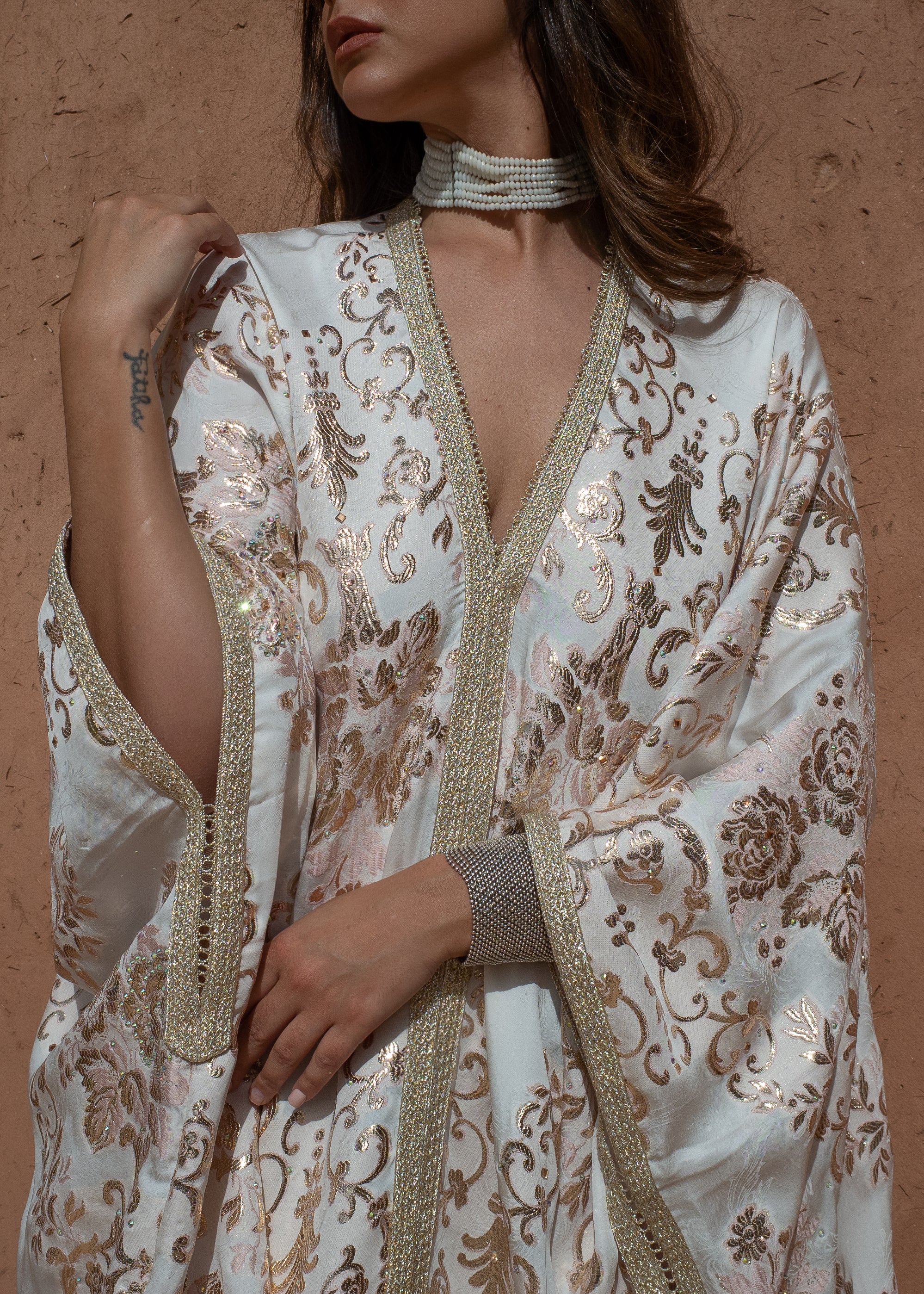 ADAMA SILK KAFTAN / UNIQUE PIECE