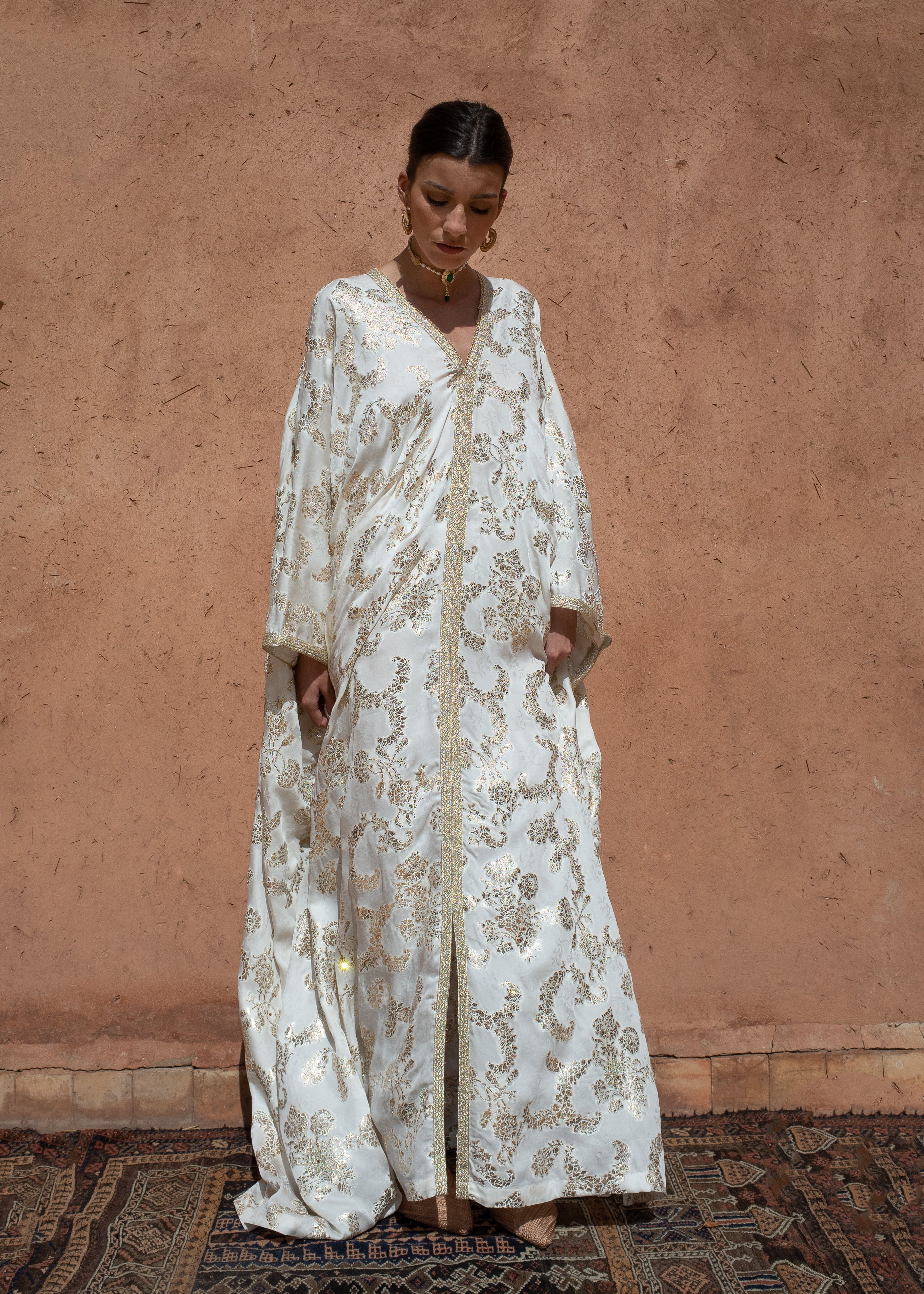 ADAMA SILK KAFTAN / UNIQUE PIECE