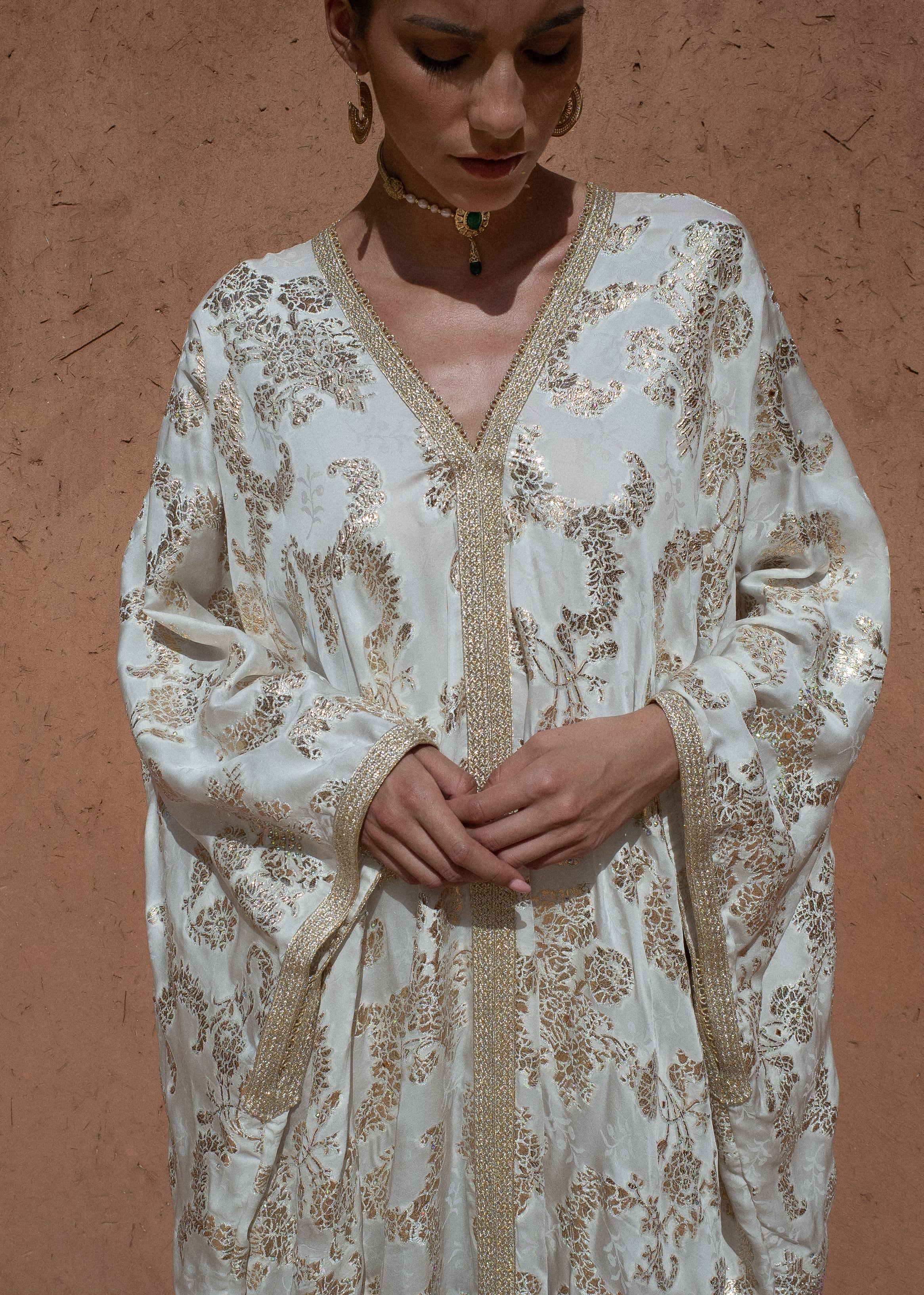 ADAMA SILK KAFTAN / UNIQUE PIECE