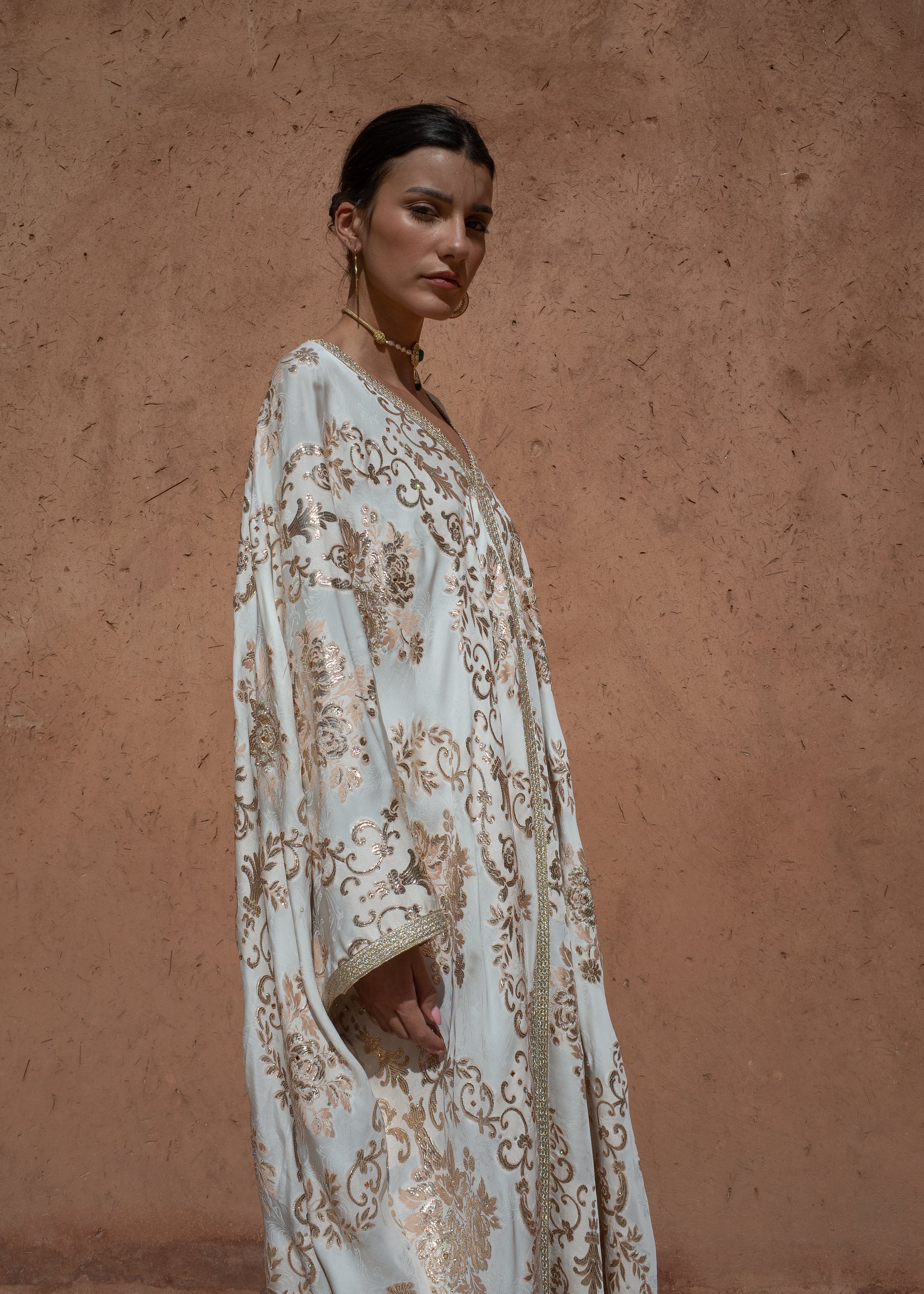 ADAMA SILK KAFTAN / UNIQUE PIECE