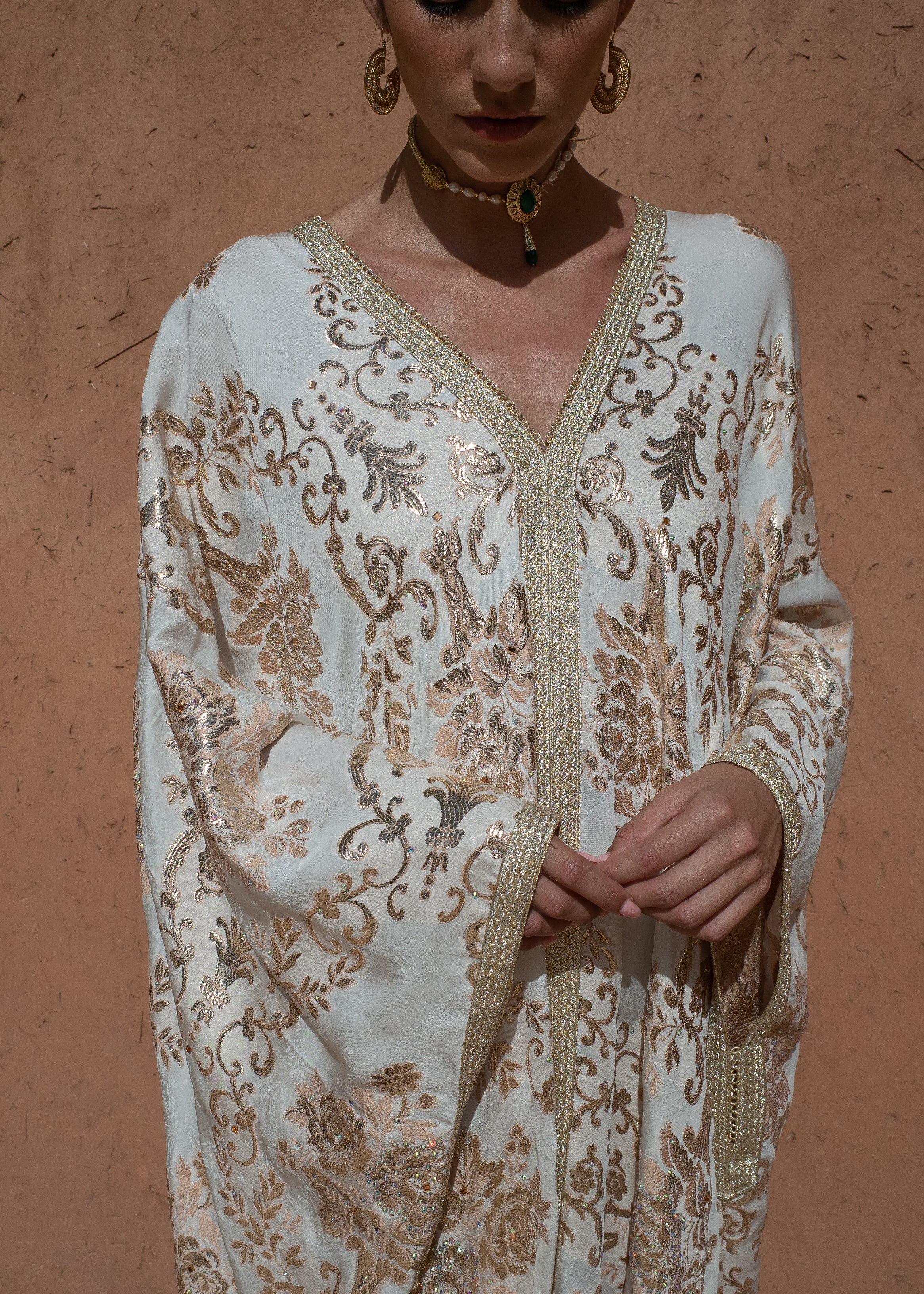 ADAMA SILK KAFTAN / UNIQUE PIECE