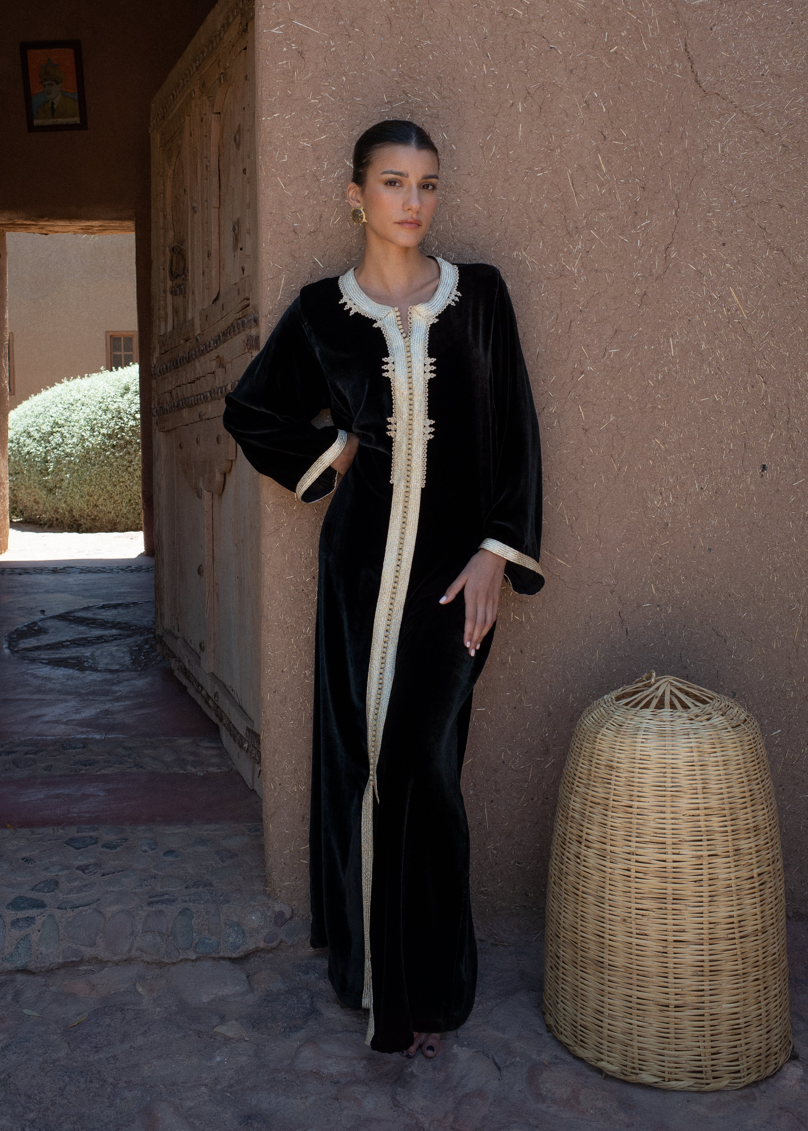 SEMIRA VELVET KAFTAN