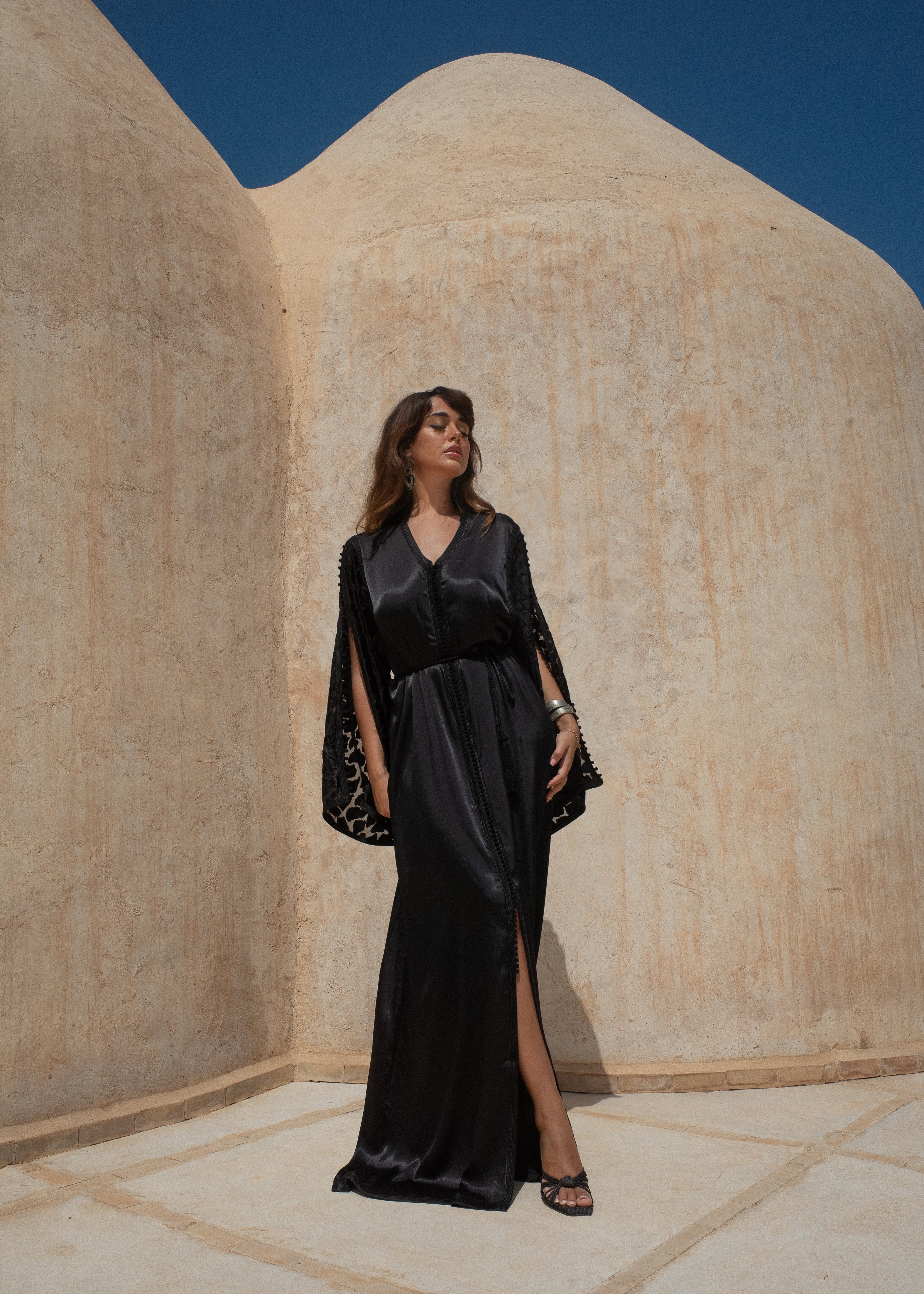 LAISSA SILK KAFTAN