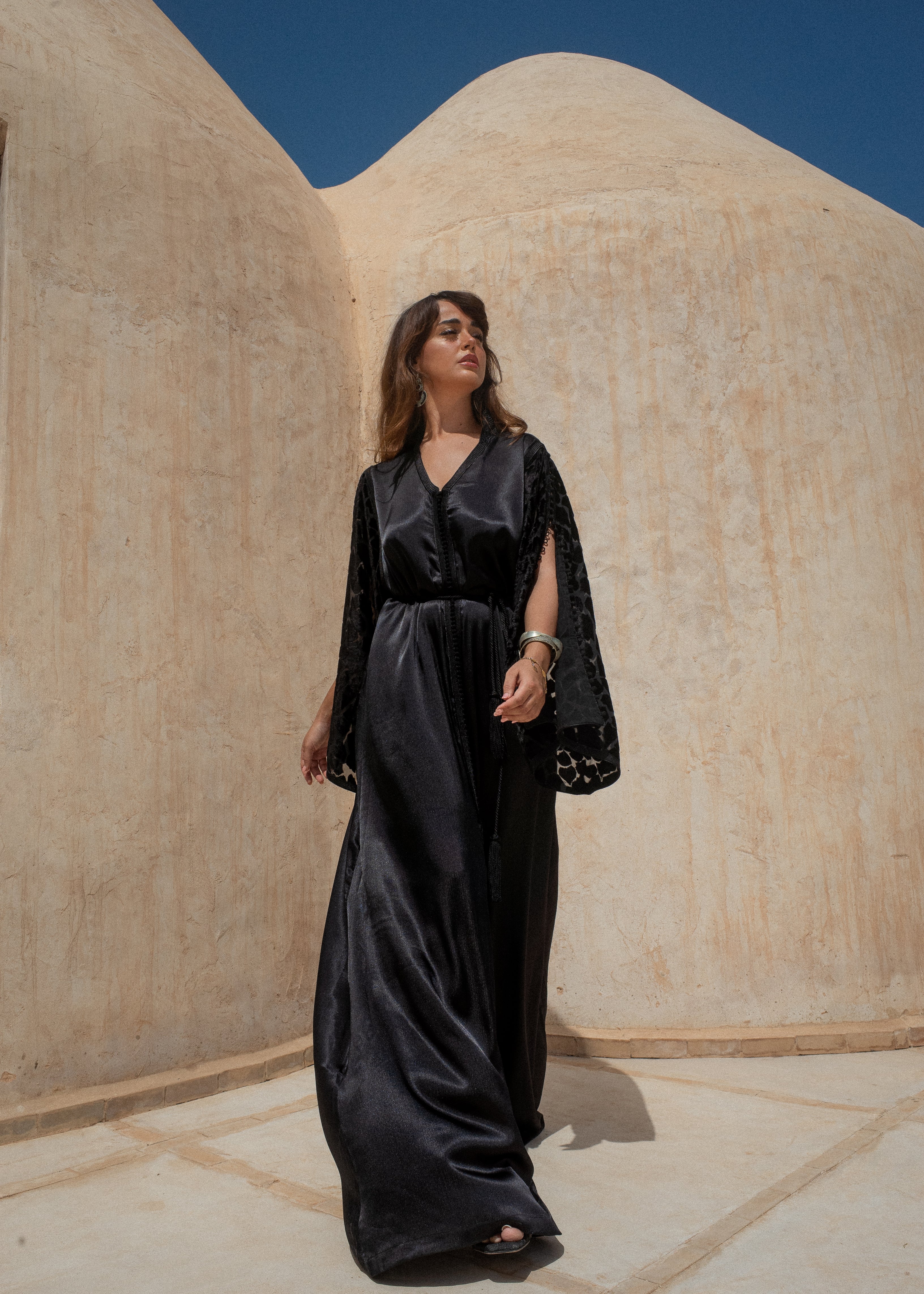 LAISSA SILK KAFTAN