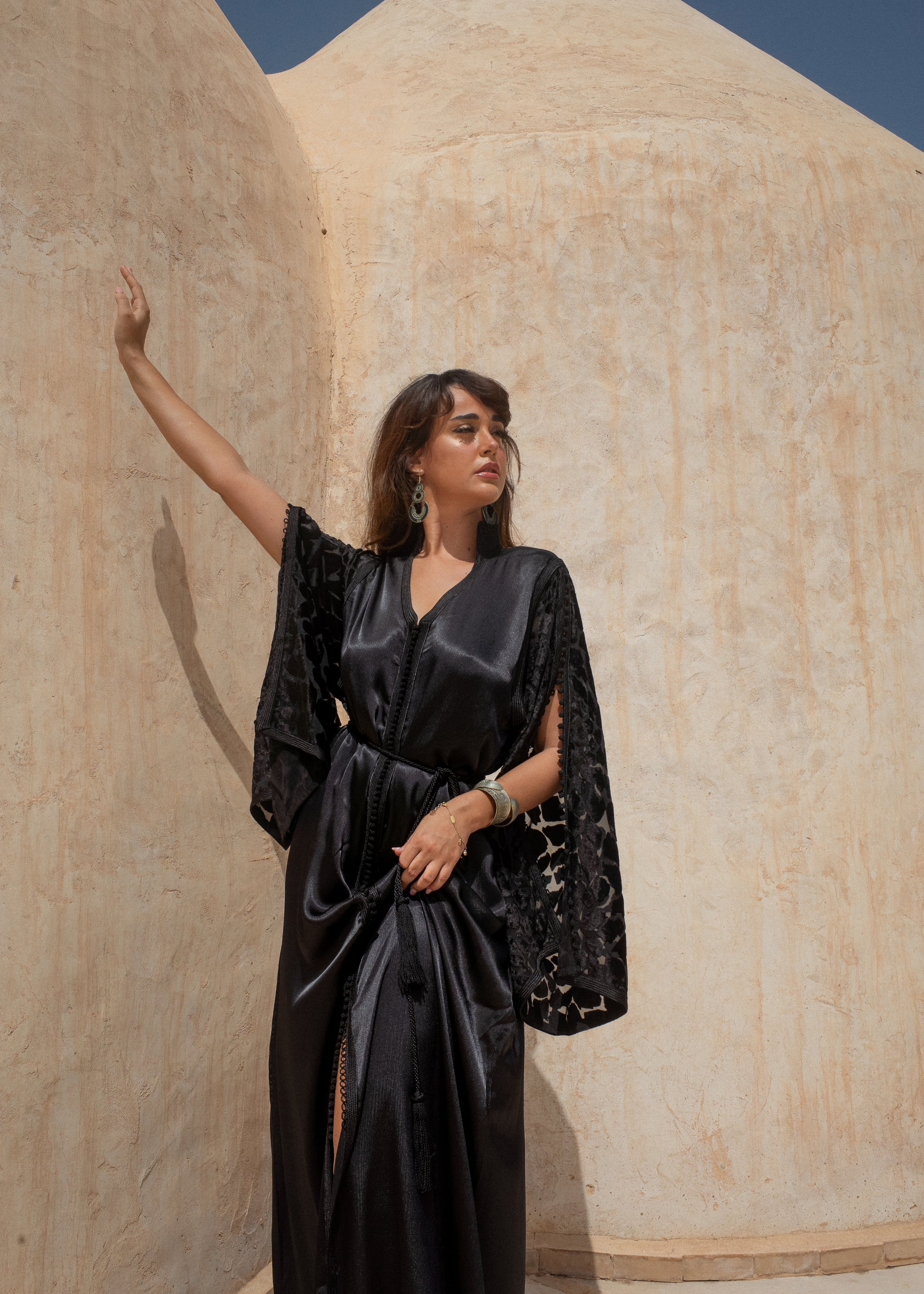 LAISSA SILK KAFTAN