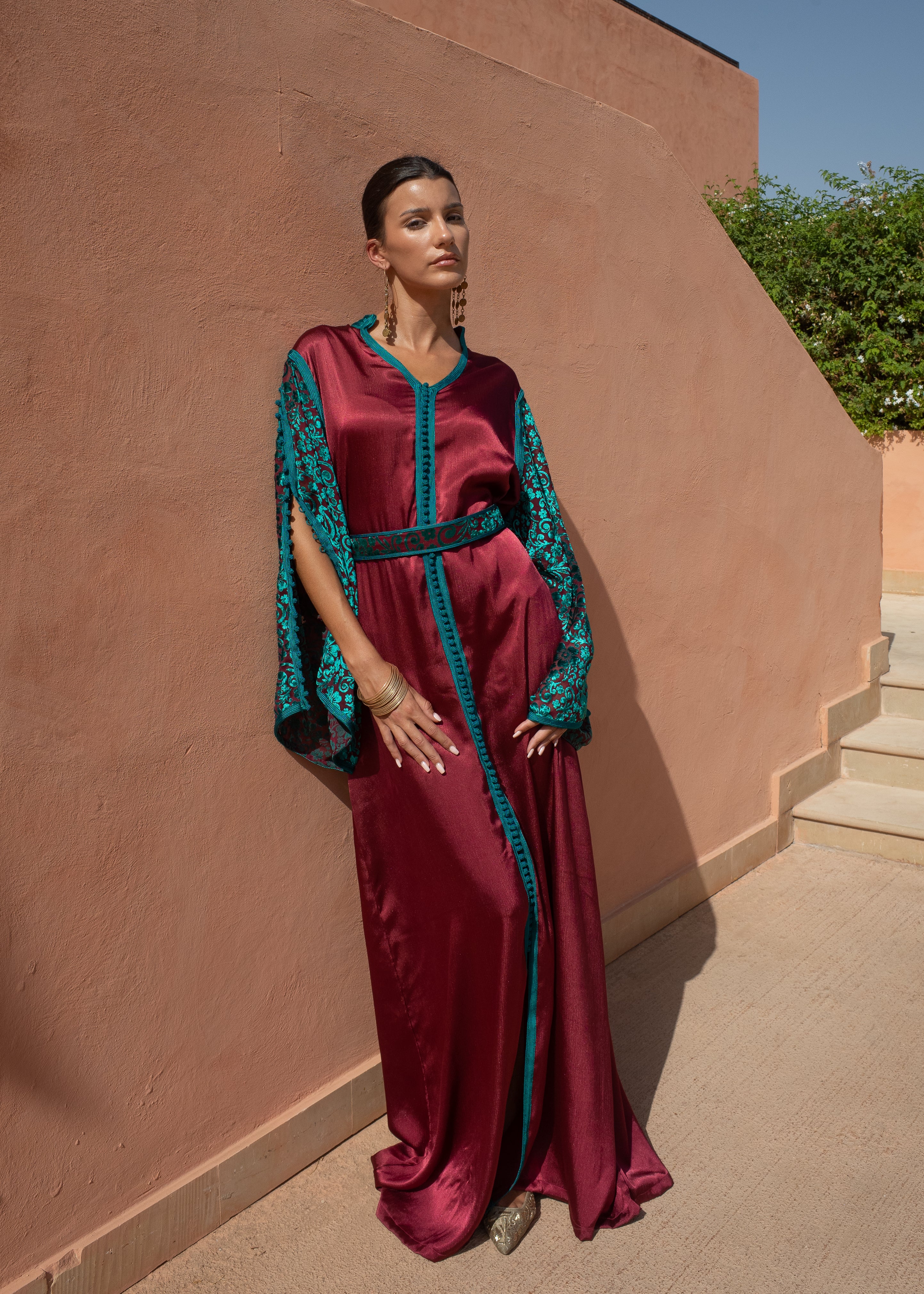 LAISSA SILK KAFTAN