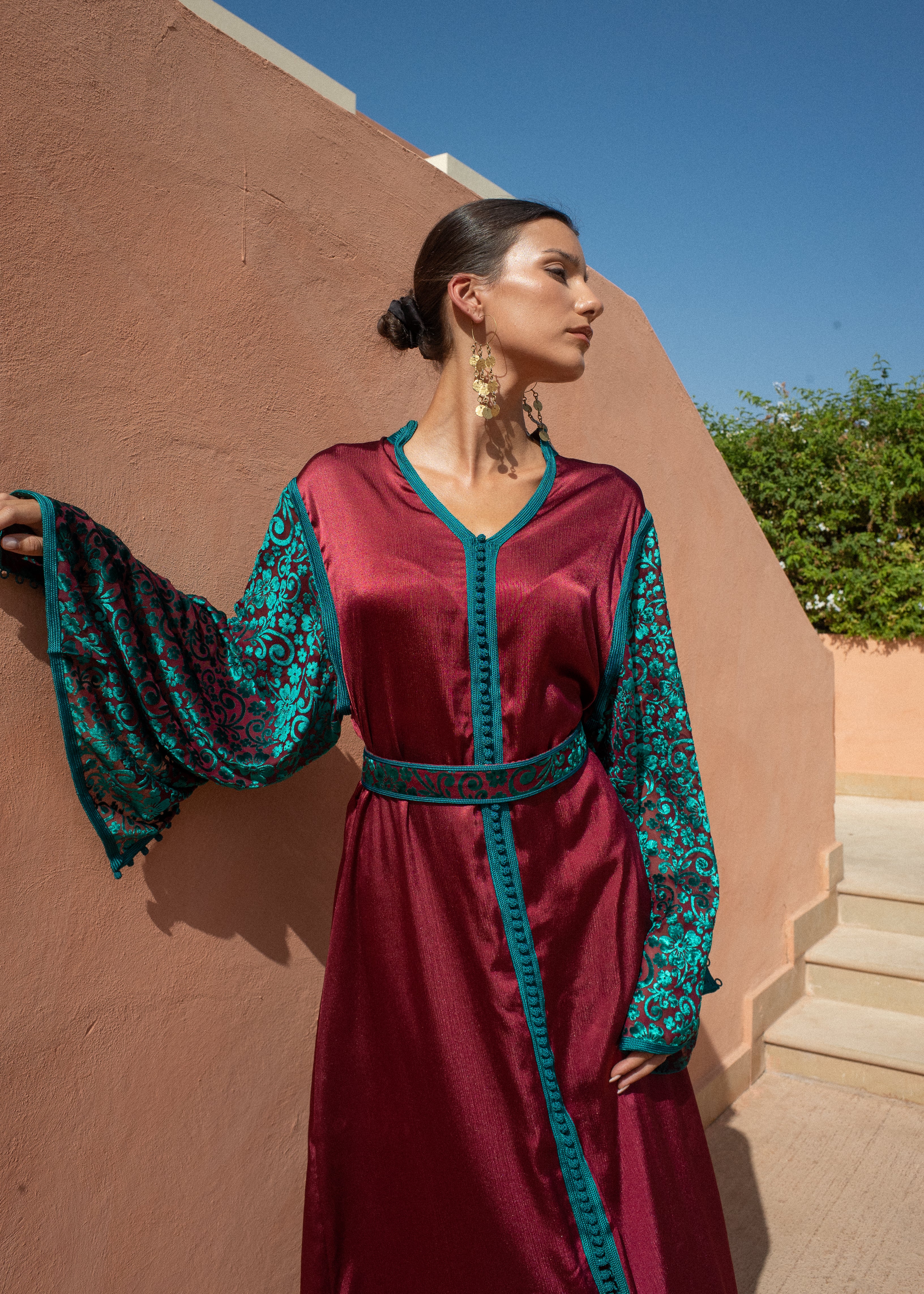 LAISSA SILK KAFTAN