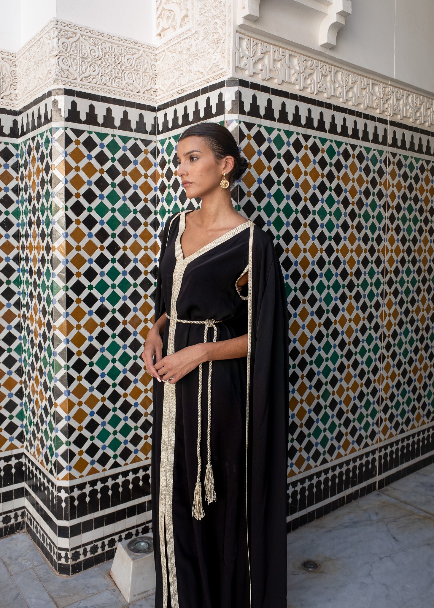 MAHDIYA KAFTAN CAPE