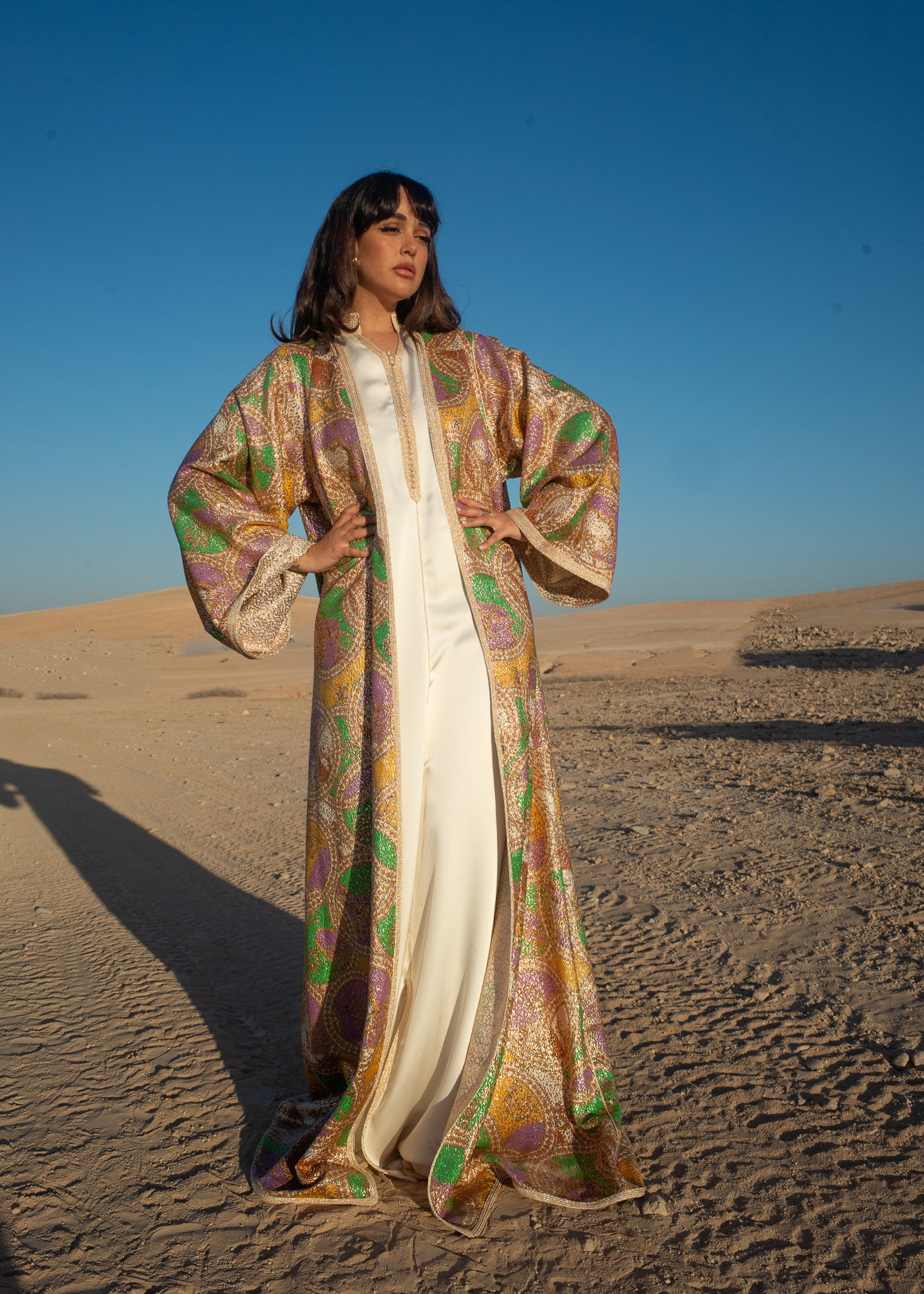 FERIEL KAFTAN MATCHING SET