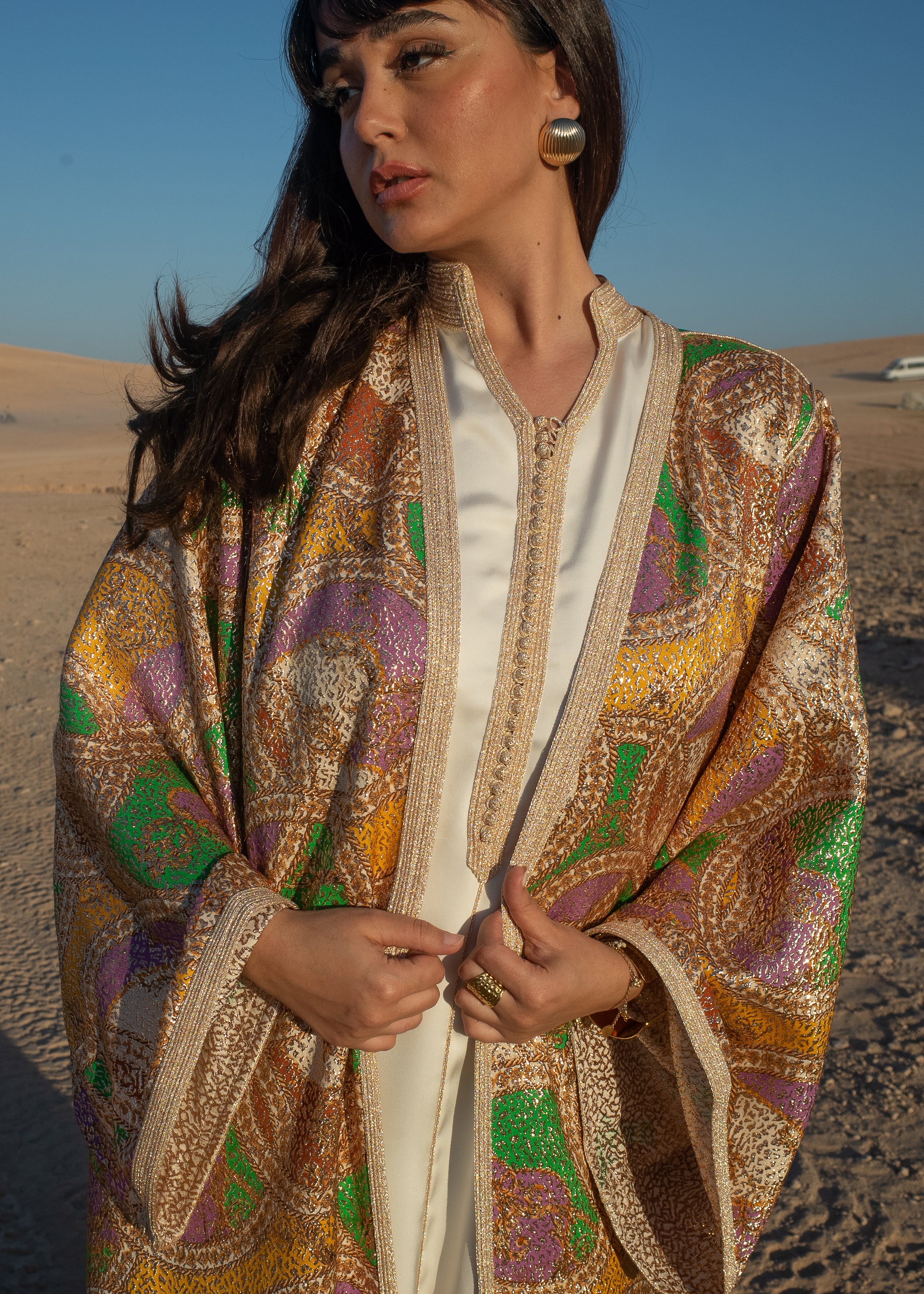 FERIEL KAFTAN MATCHING SET