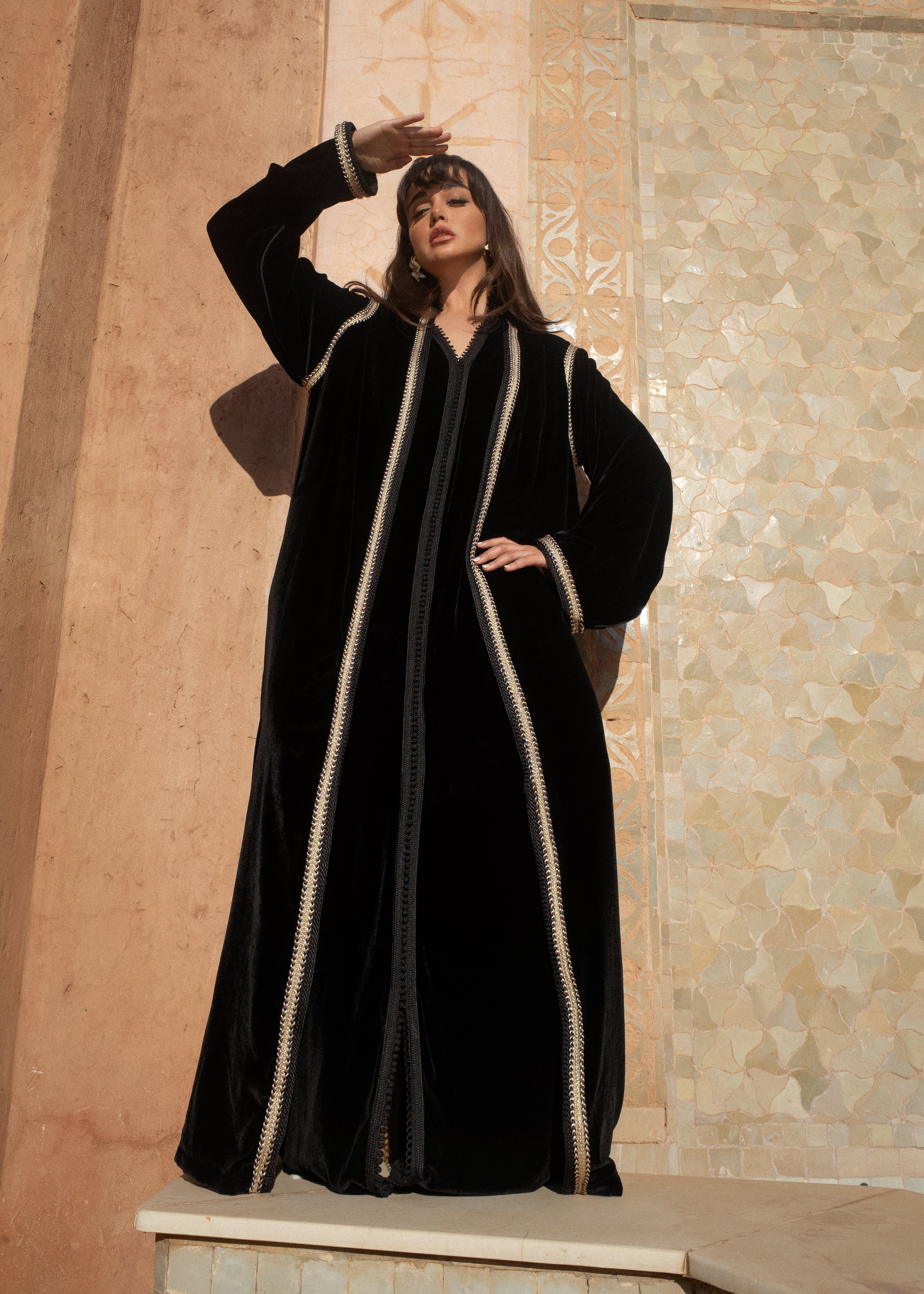 ATLAS VELVET KAFTAN