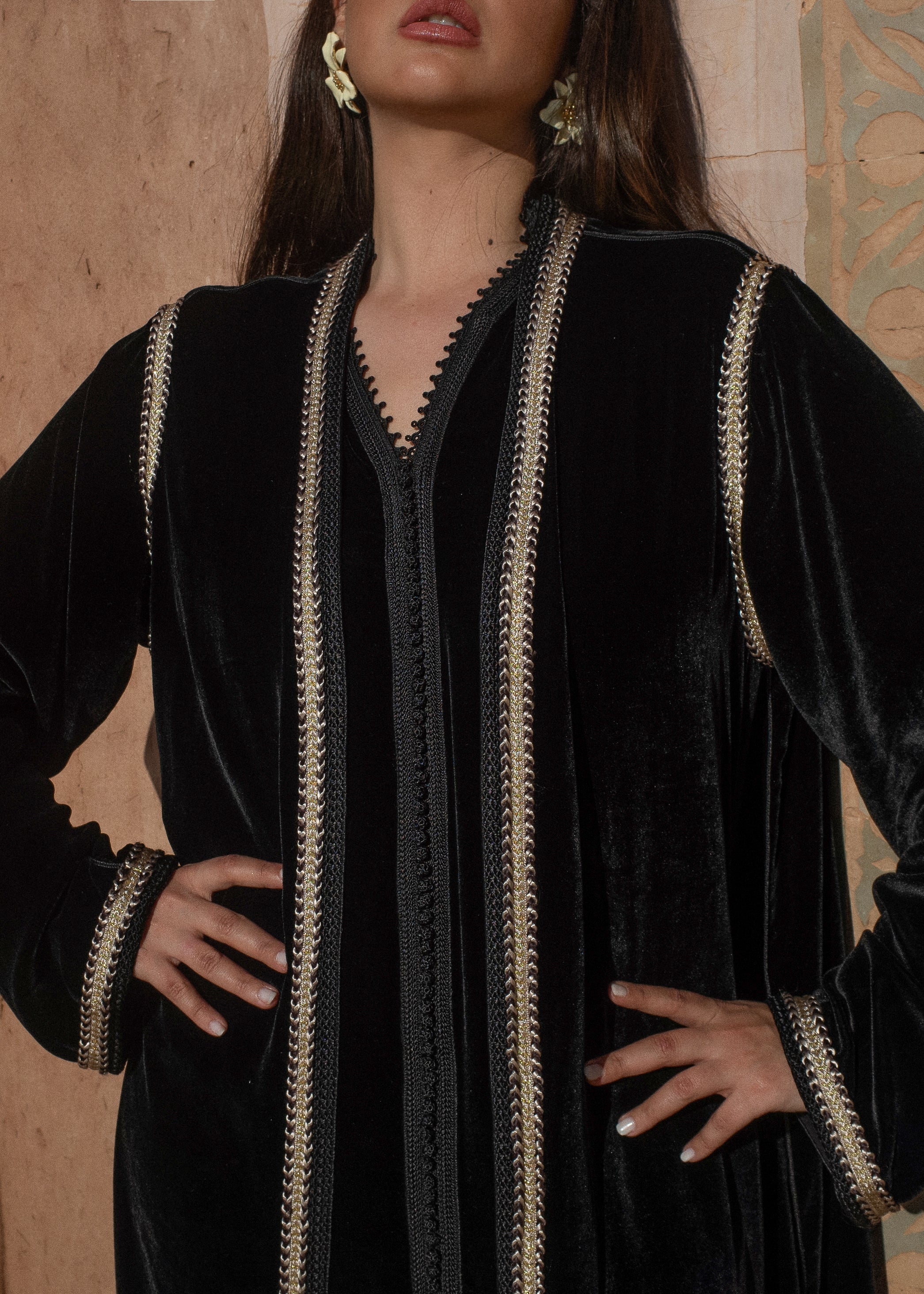 ATLAS VELVET KAFTAN