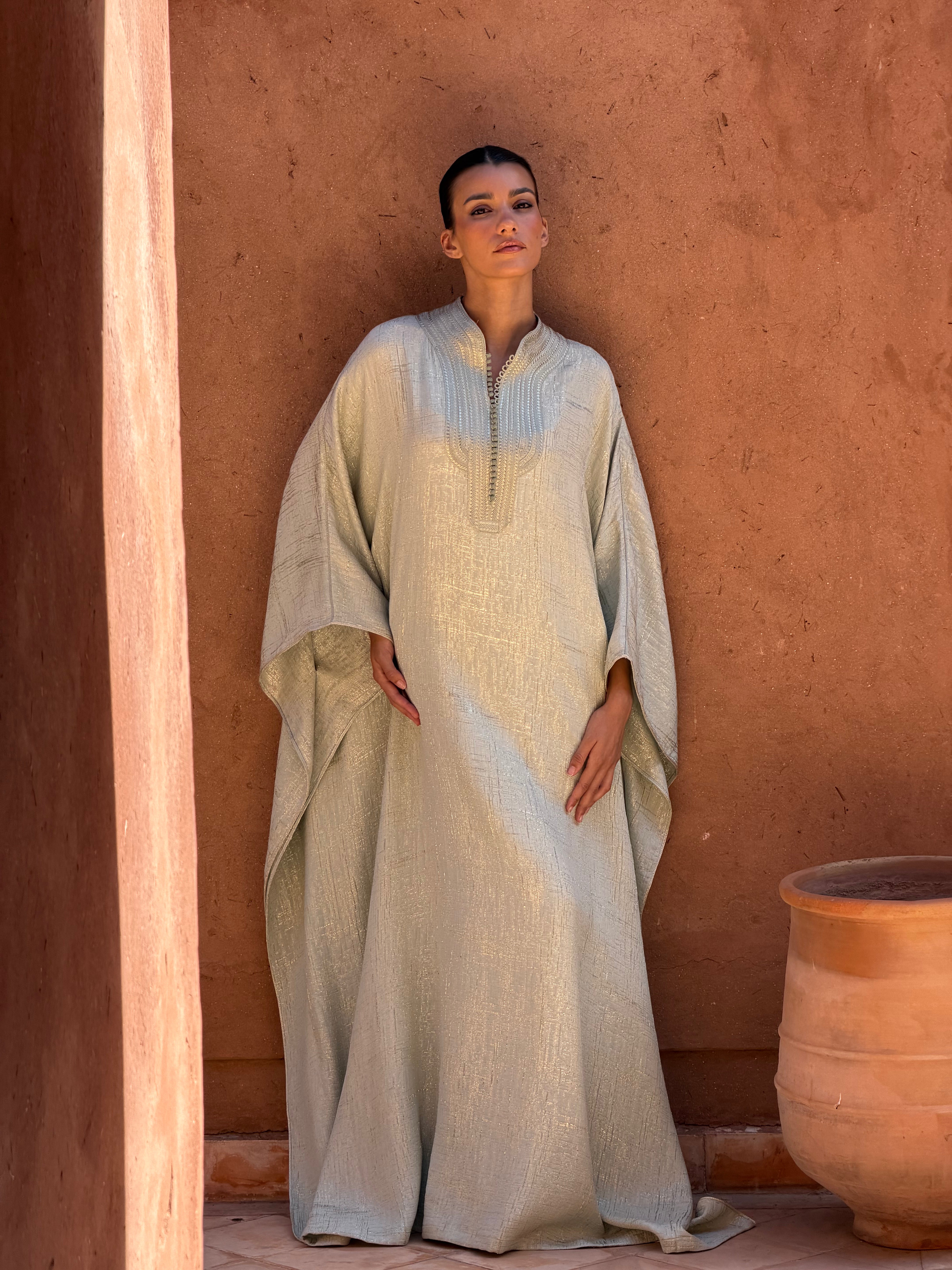Almas Oversized Viscose Kaftan by Moroccan Touch