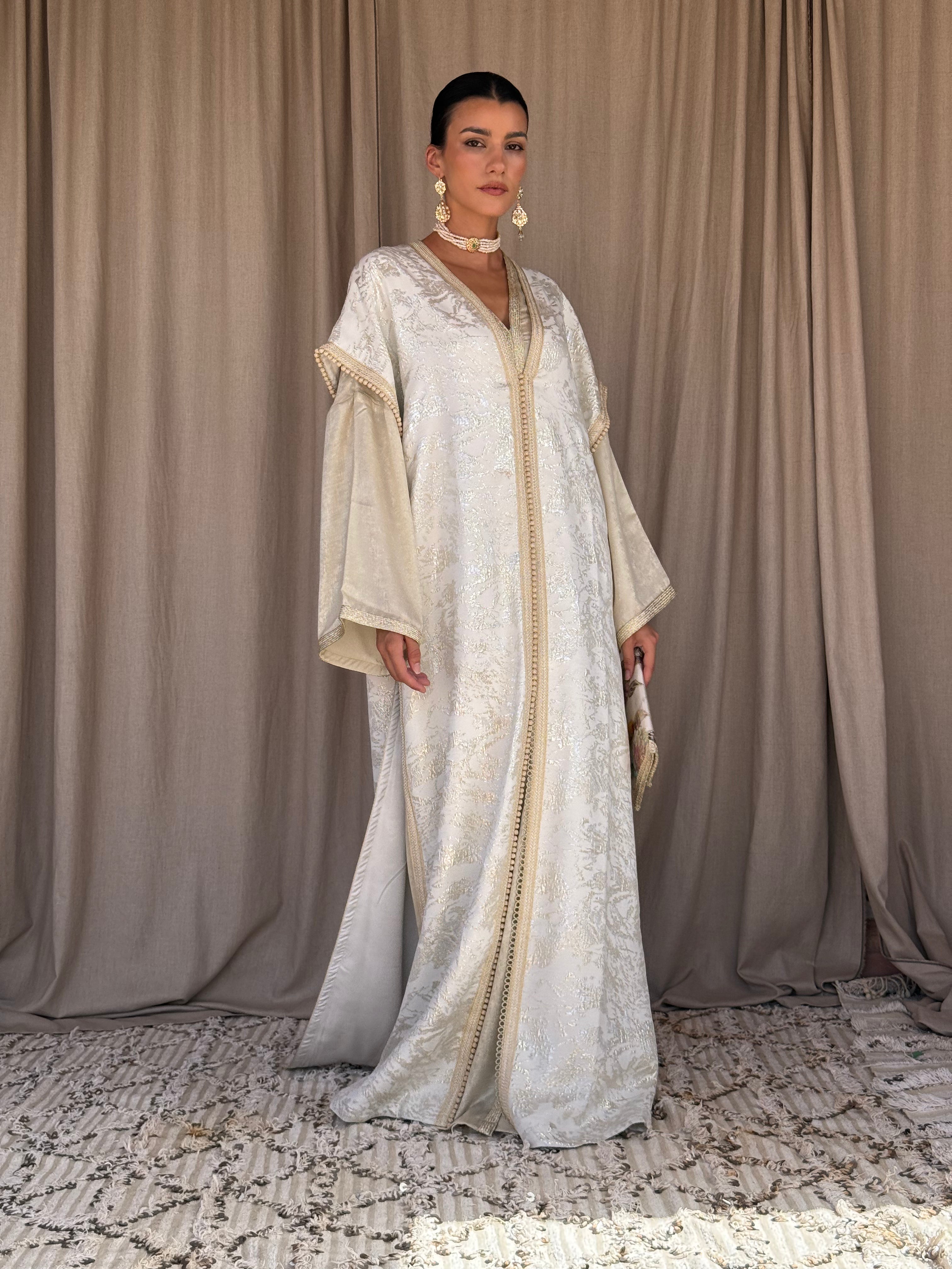 Anbar Two-Piece Kaftan by Moroccan Touch