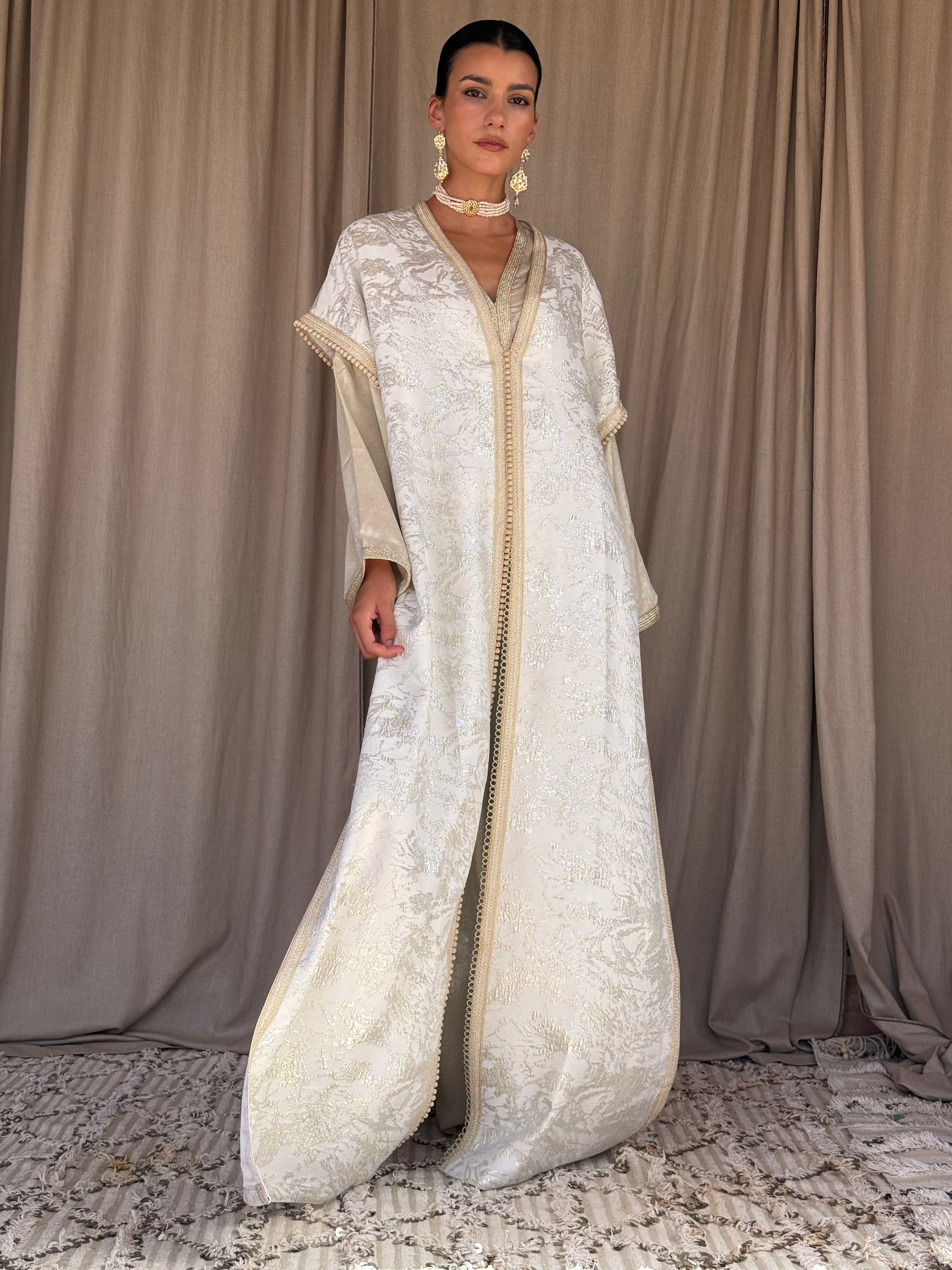 Anbar Two-Piece Kaftan by Moroccan Touch