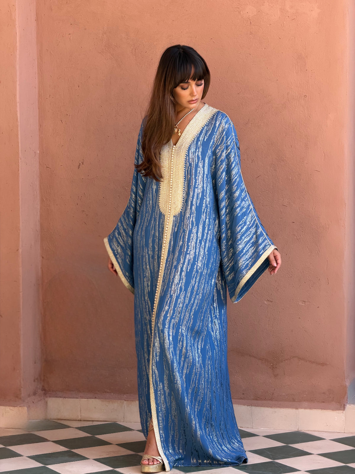 Athira Viscose Kaftan by Moroccan Touch