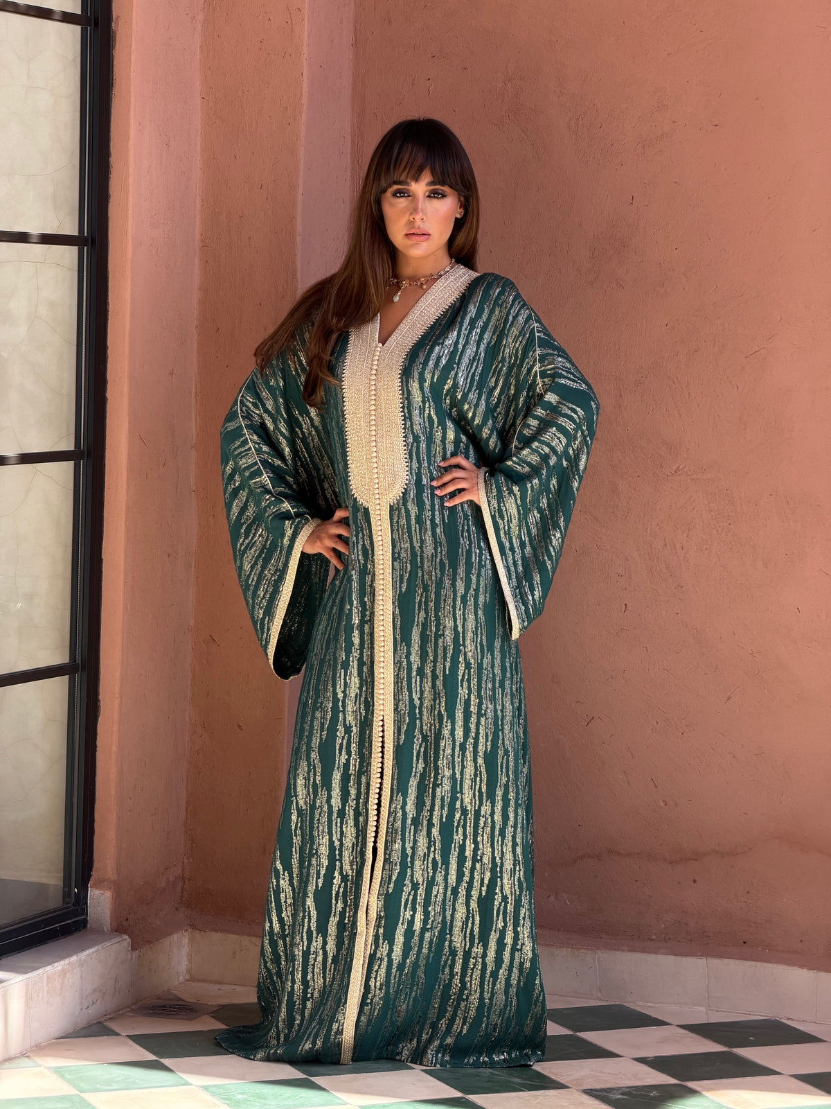 Balsam Viscose Kaftan by Moroccan Touch
