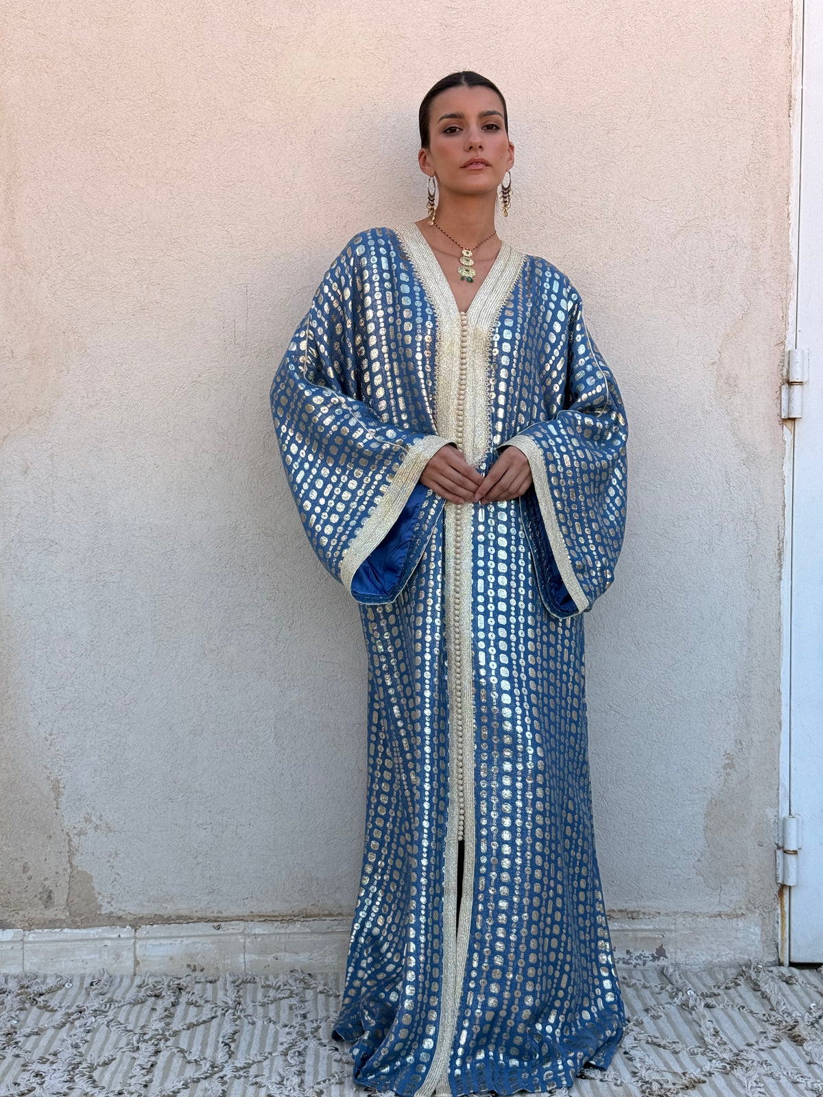 Hafsa Viscose Kaftan by Moroccan Touch