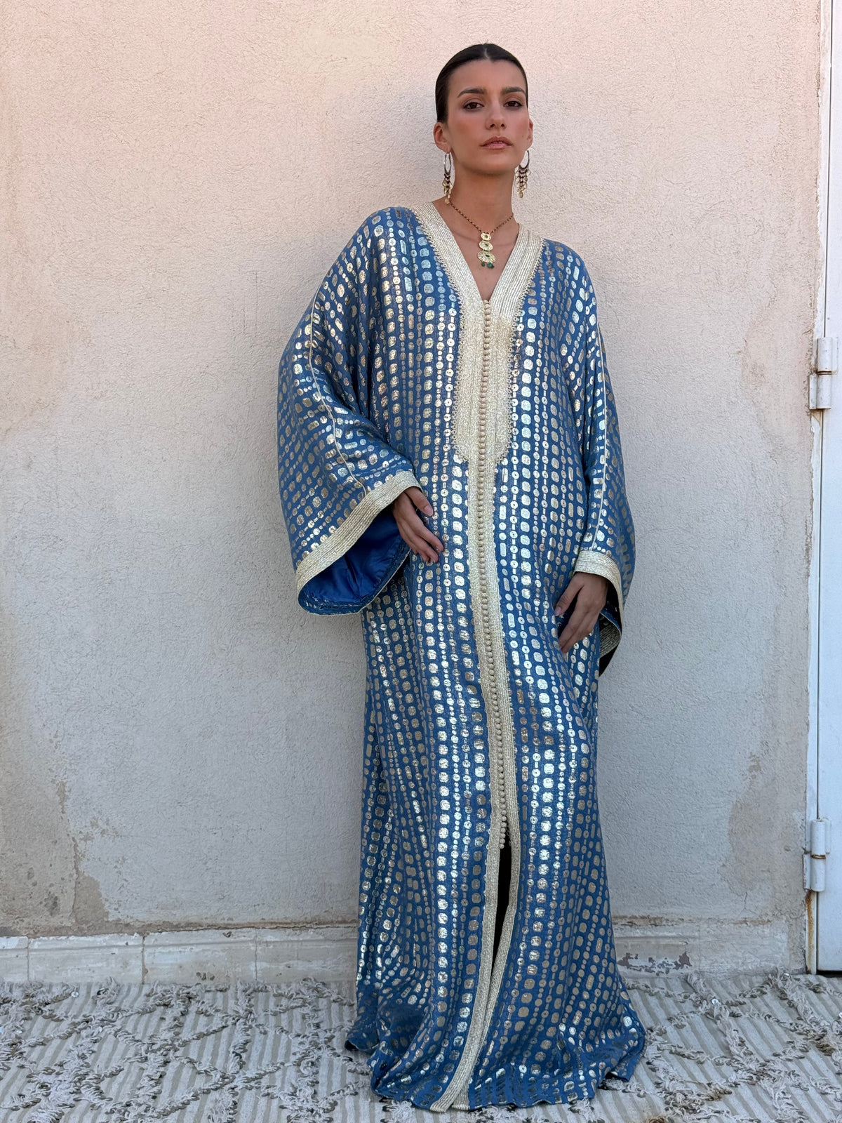 Hafsa Viscose Kaftan by Moroccan Touch