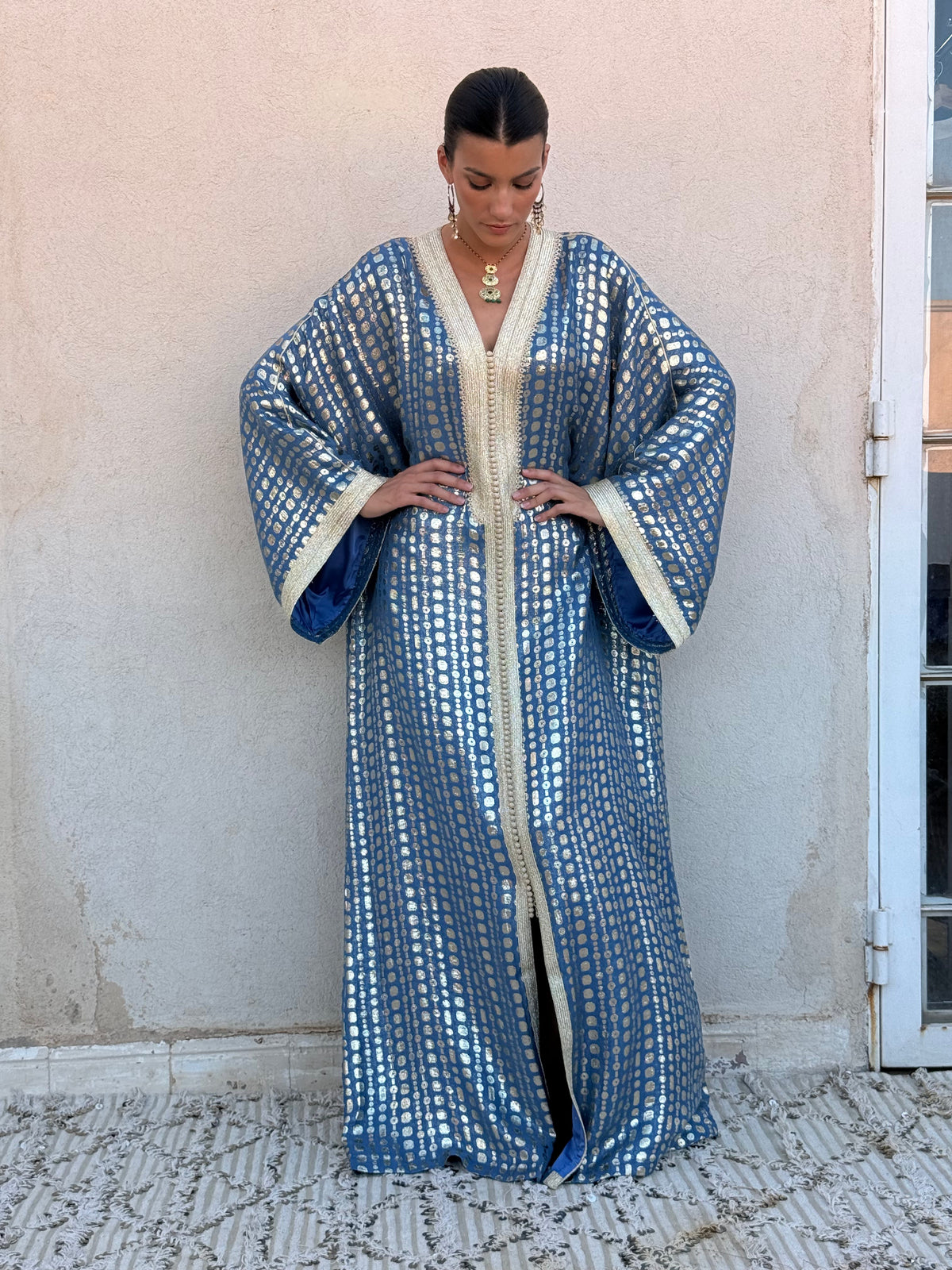 Hafsa Viscose Kaftan by Moroccan Touch
