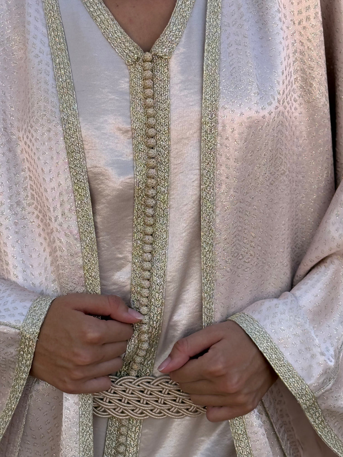 Hayfa Two-Piece Kaftan by Moroccan Touch