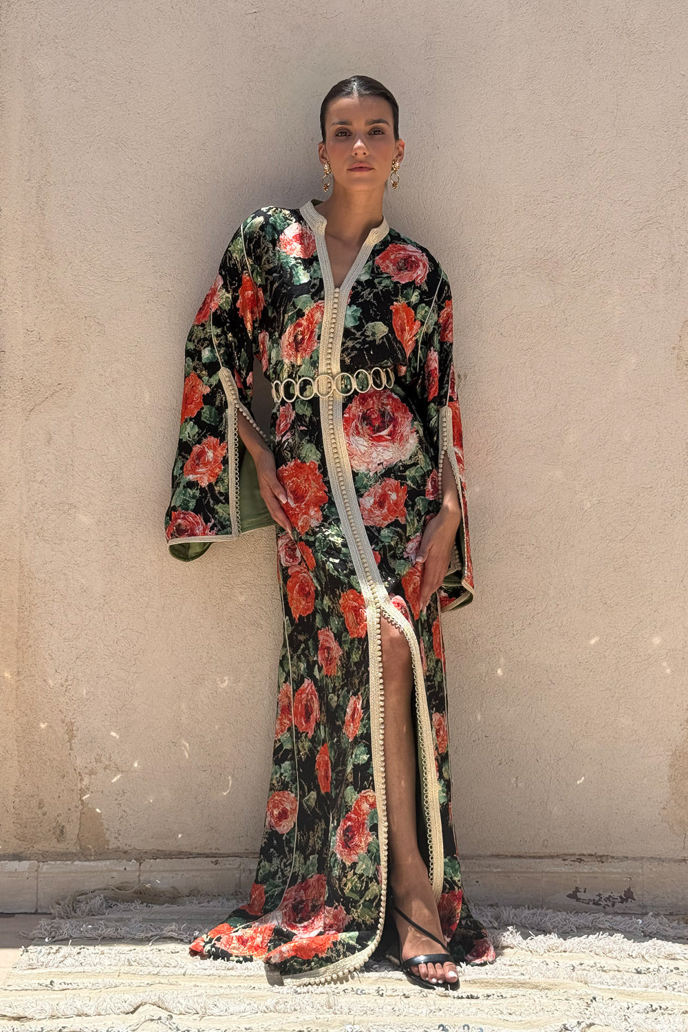 WARD SILK KAFTAN