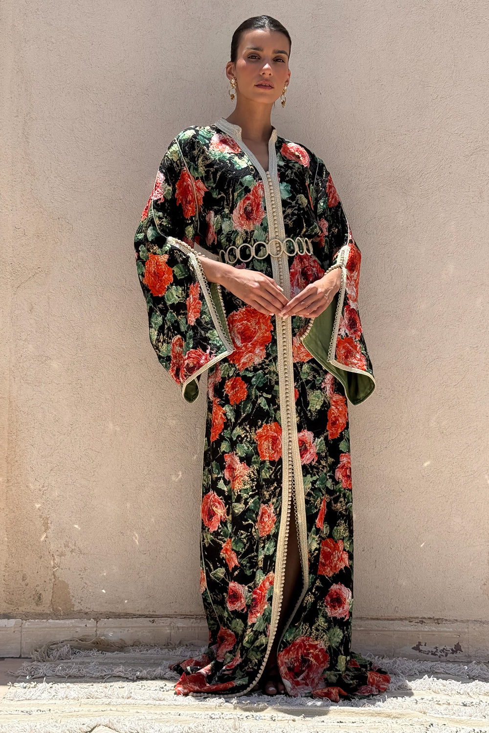 WARD SILK KAFTAN
