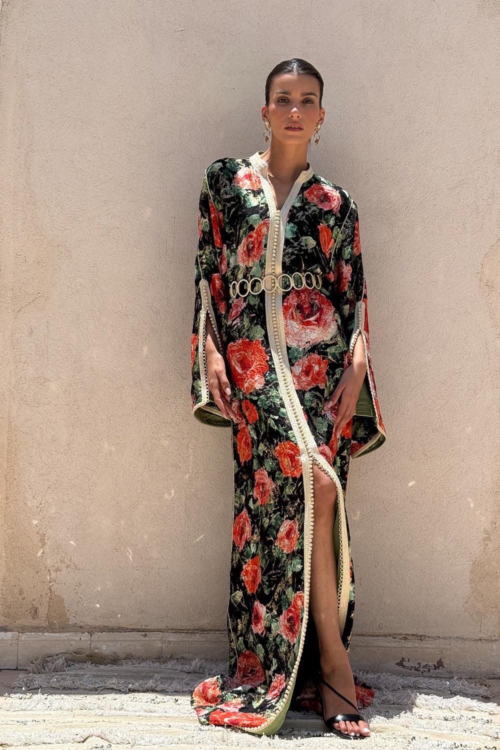 WARD SILK KAFTAN