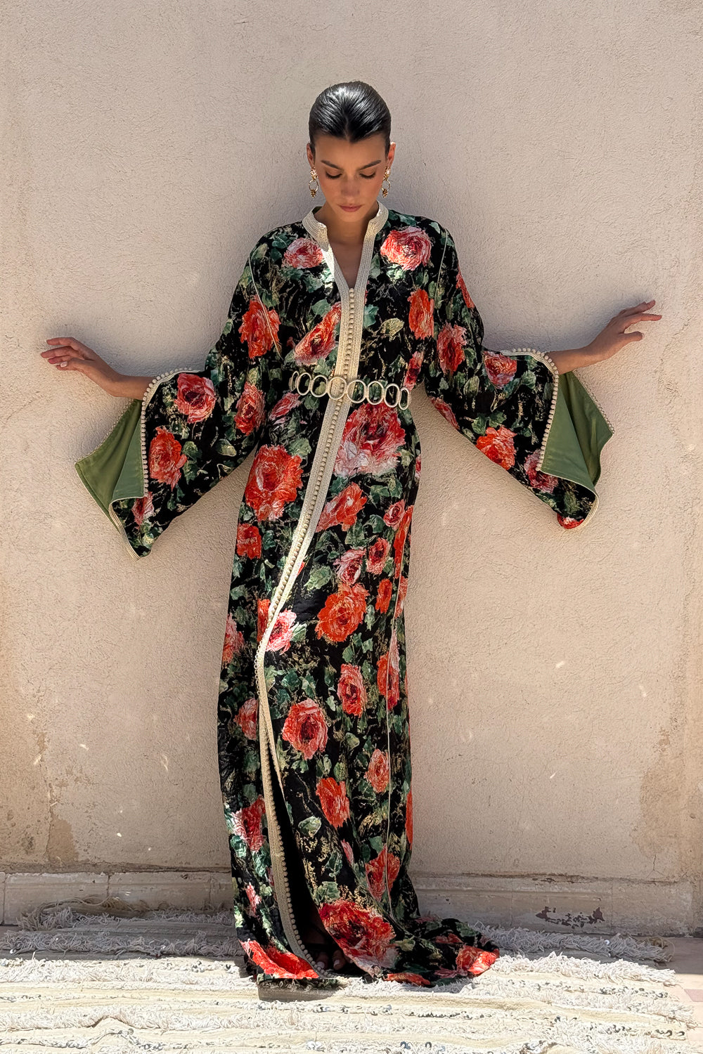 WARD SILK KAFTAN