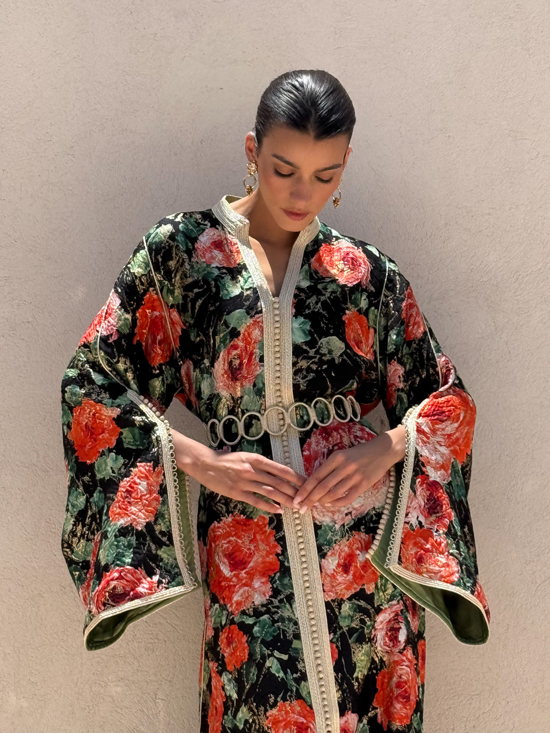 WARD SILK KAFTAN