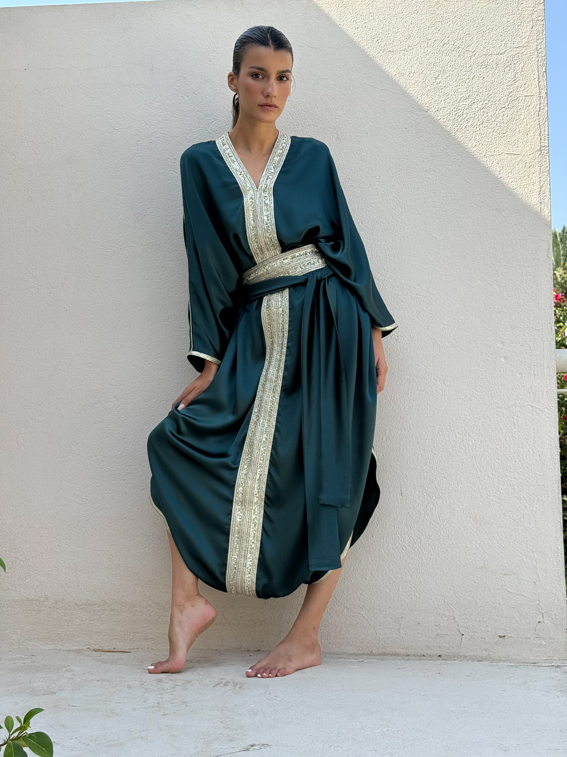 ZAHARA SILK JUMPSUIT
