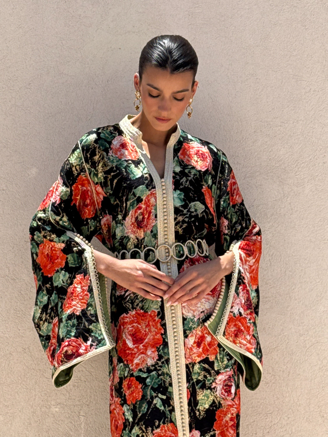 WARD SILK KAFTAN