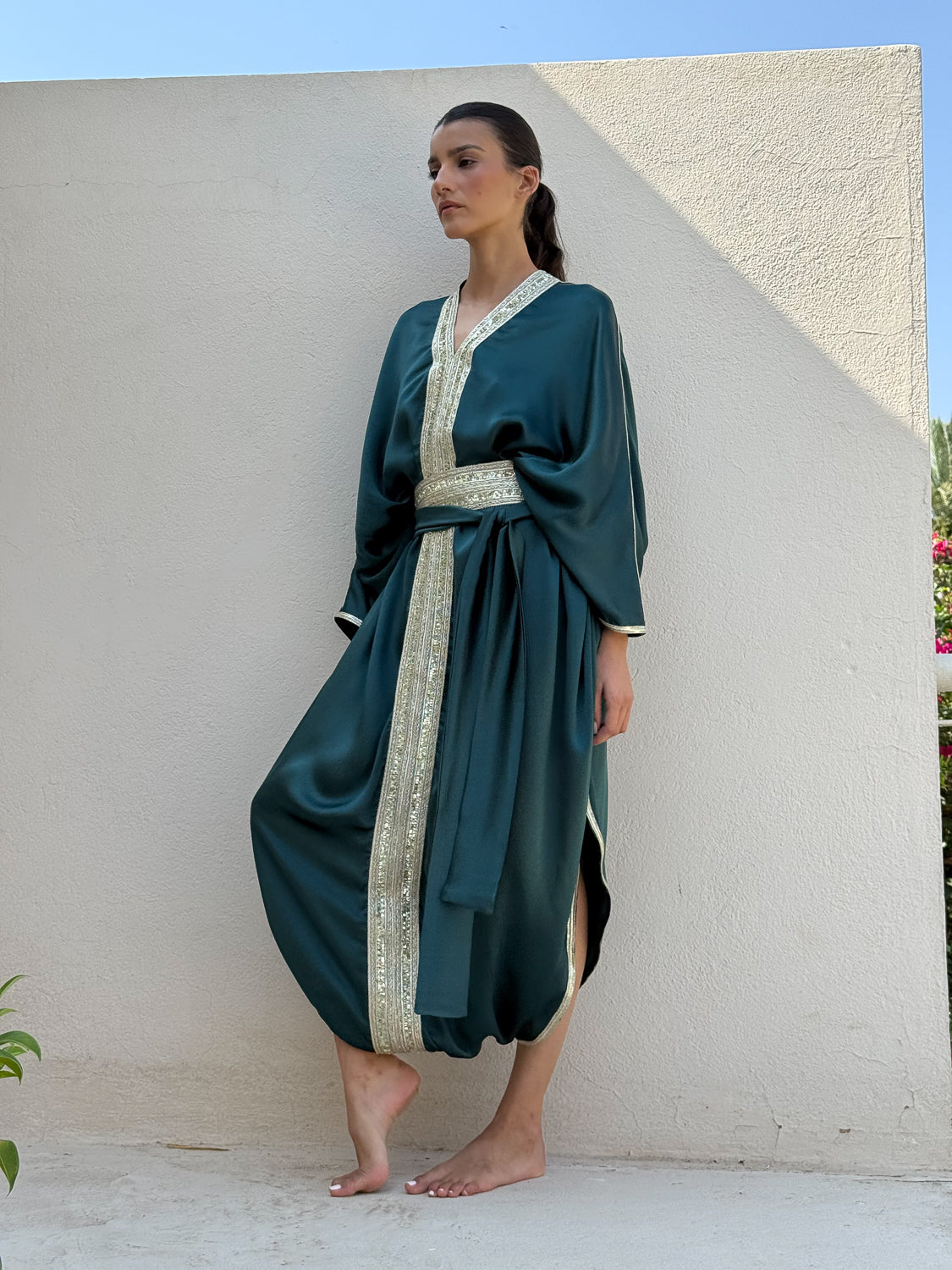 ZAHARA SILK JUMPSUIT