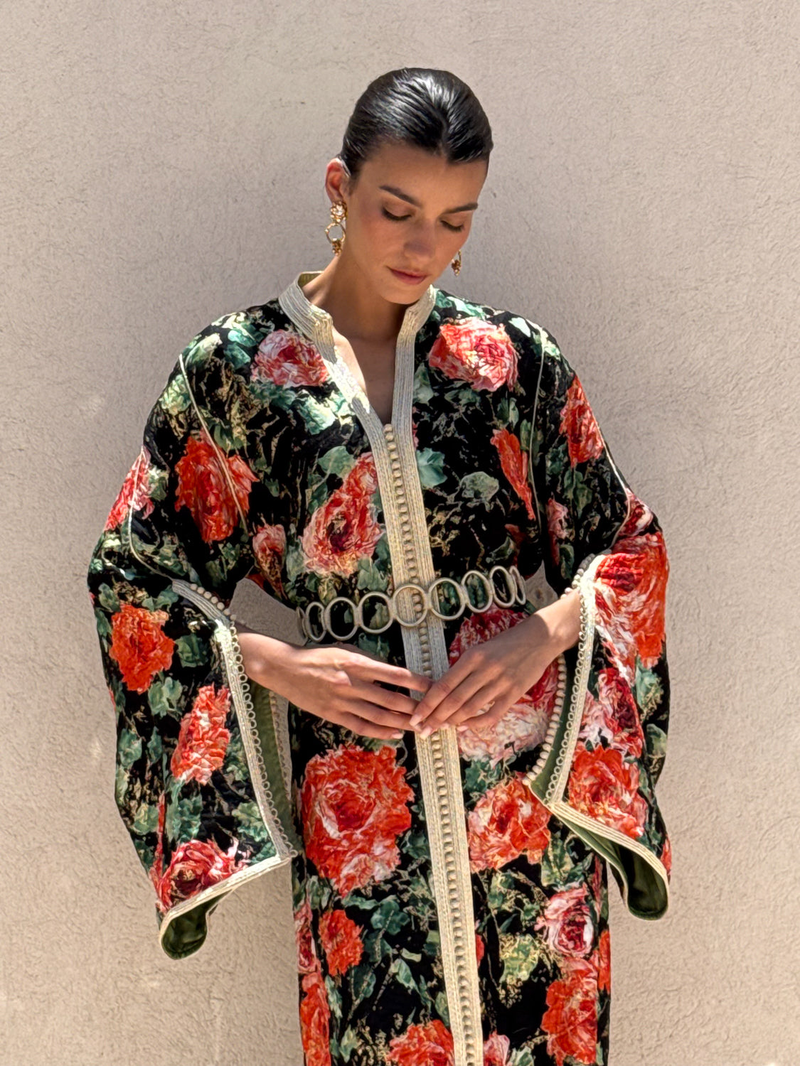 WARD SILK KAFTAN
