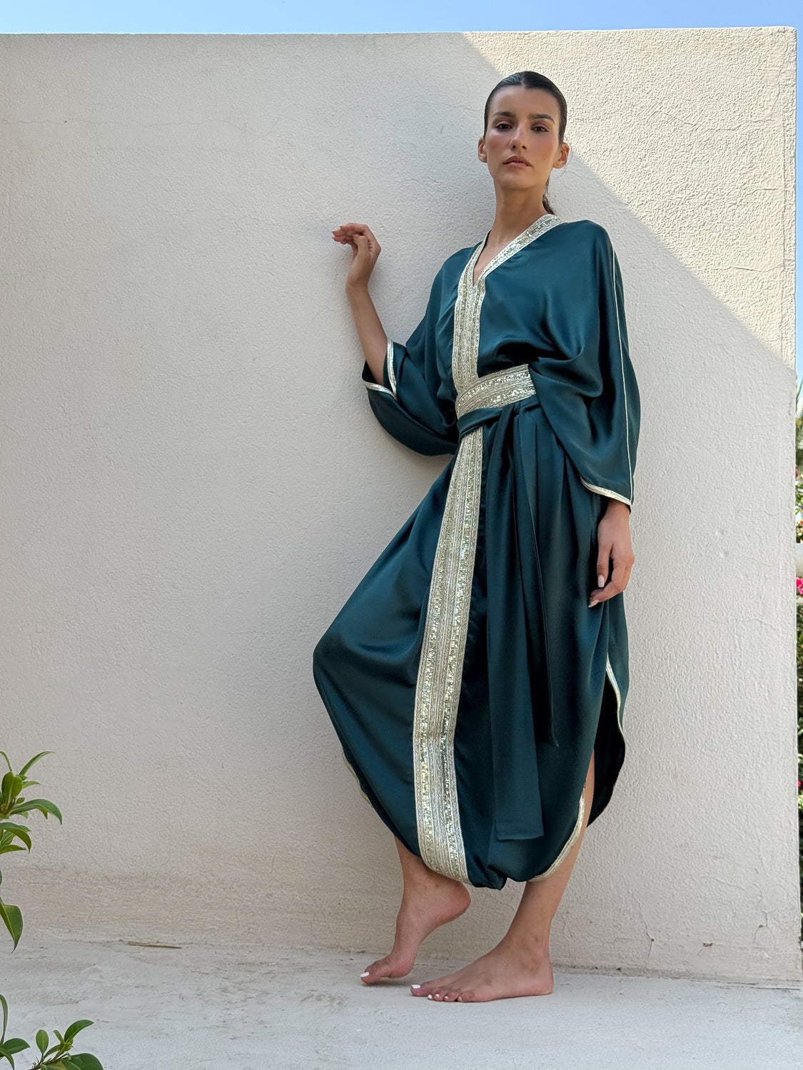 ZAHARA SILK JUMPSUIT