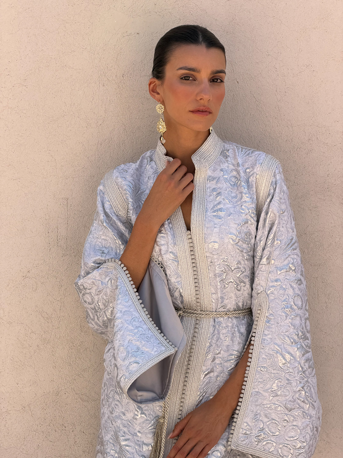 BARIRA SILK BROCADE KAFTAN