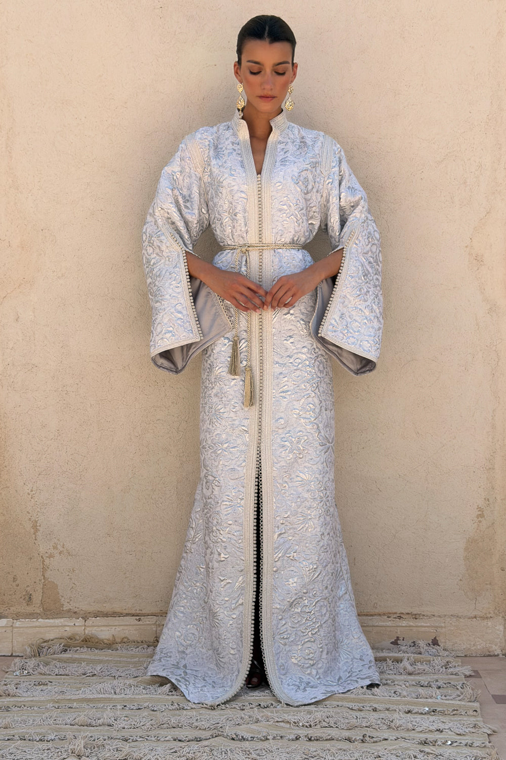 BARIRA SILK BROCADE KAFTAN