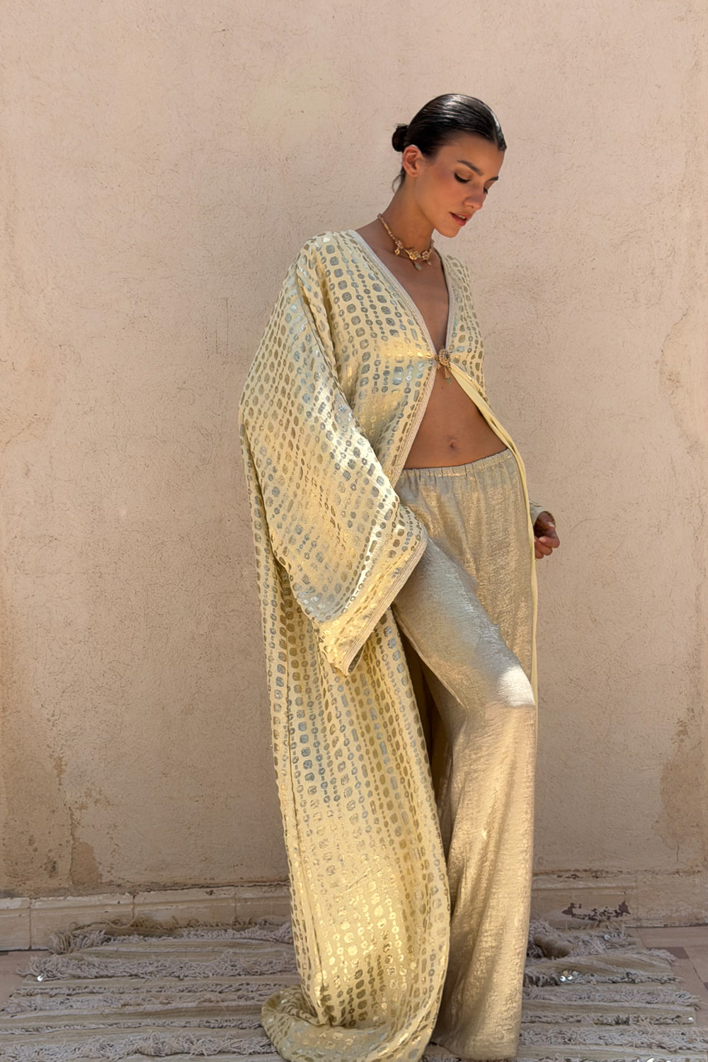 SHEMSA MATCHING SET KAFTAN