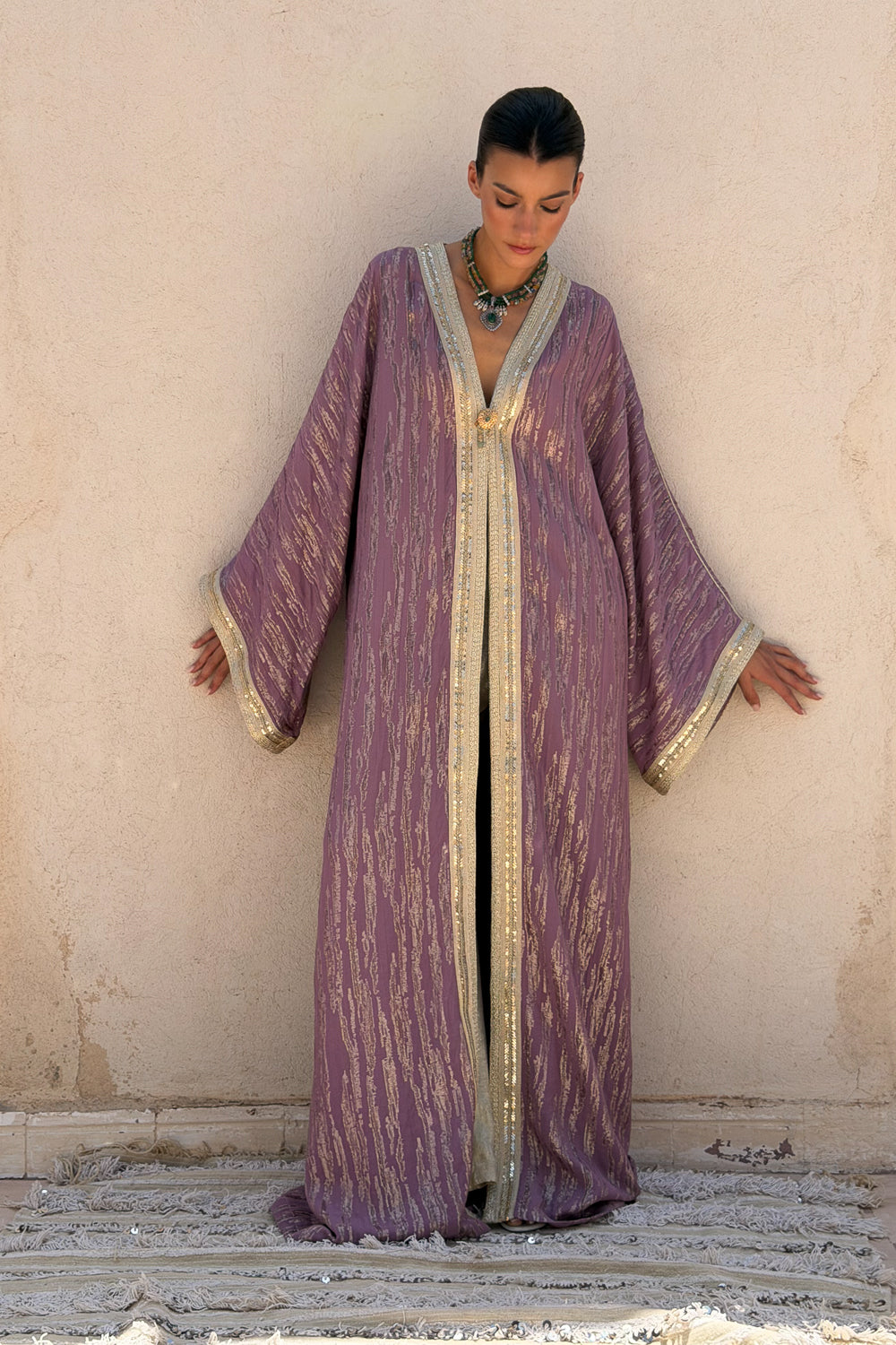 AKRI MATCHING SET KAFTAN