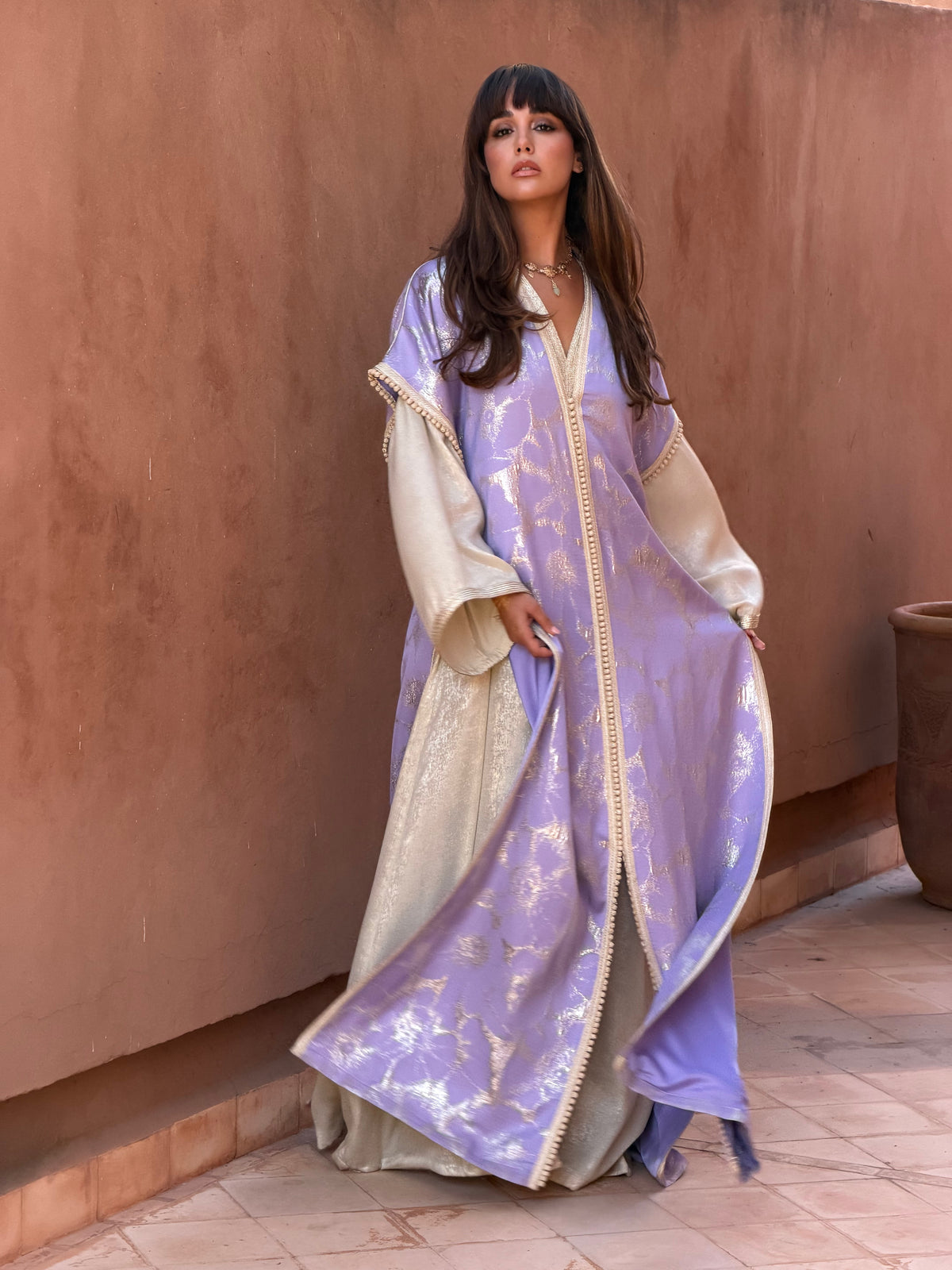 Lamis Two-Piece Kaftan by Moroccan Touch