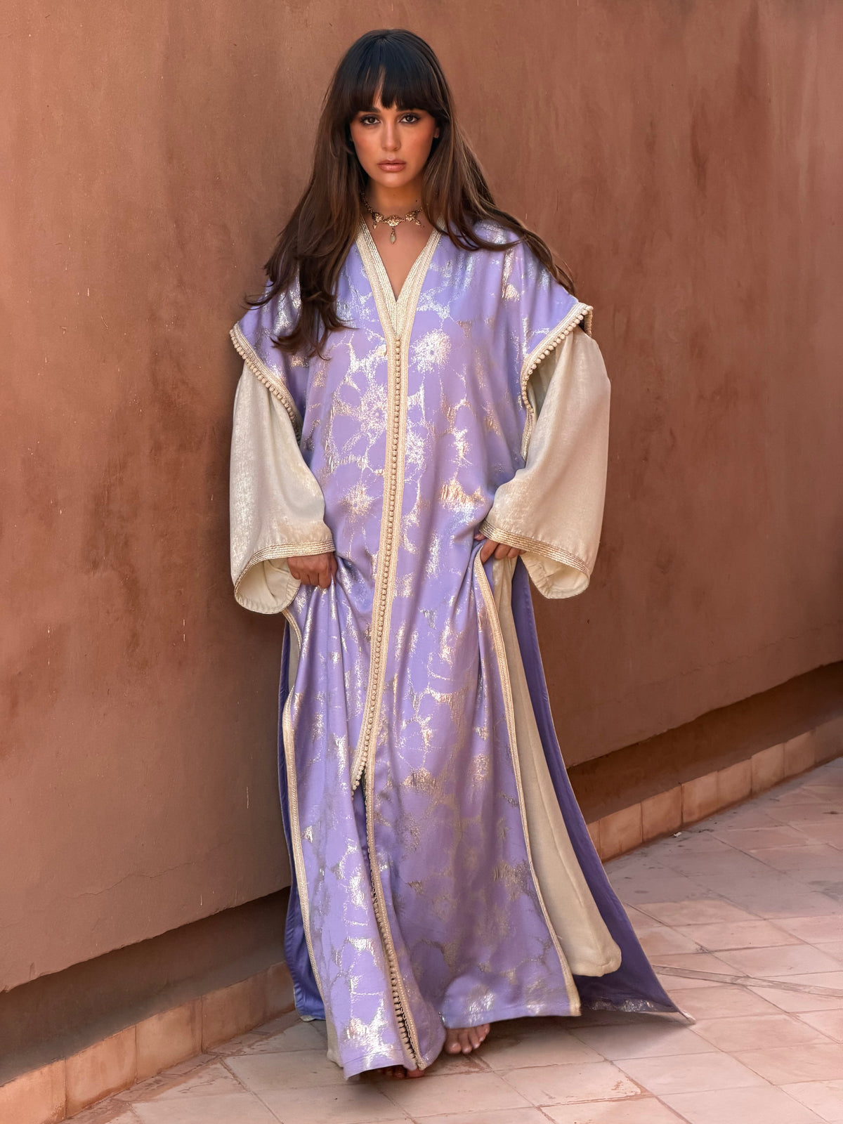 Lamis Two-Piece Kaftan by Moroccan Touch