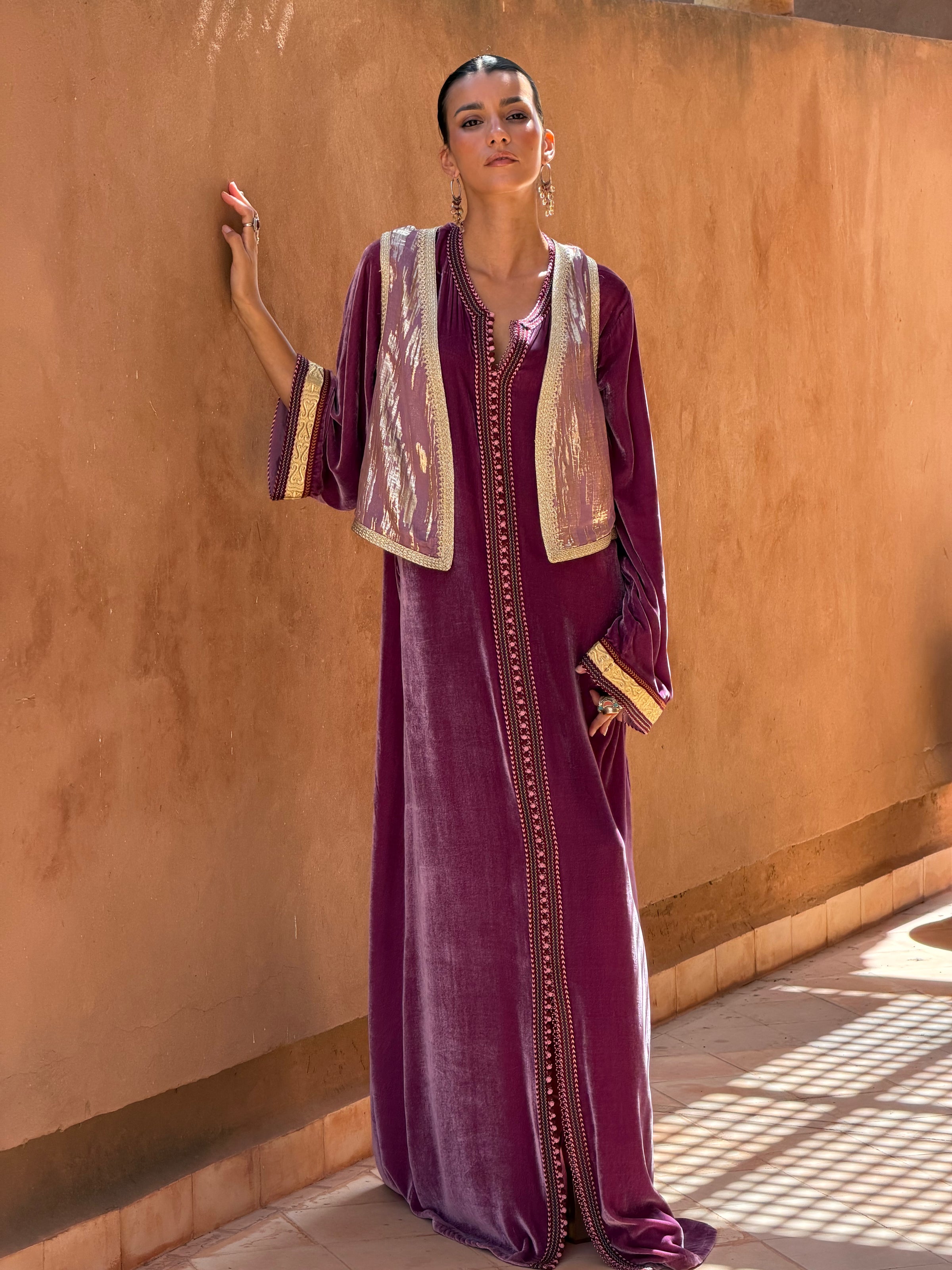 NAWEL KAFTAN & GILET - 1