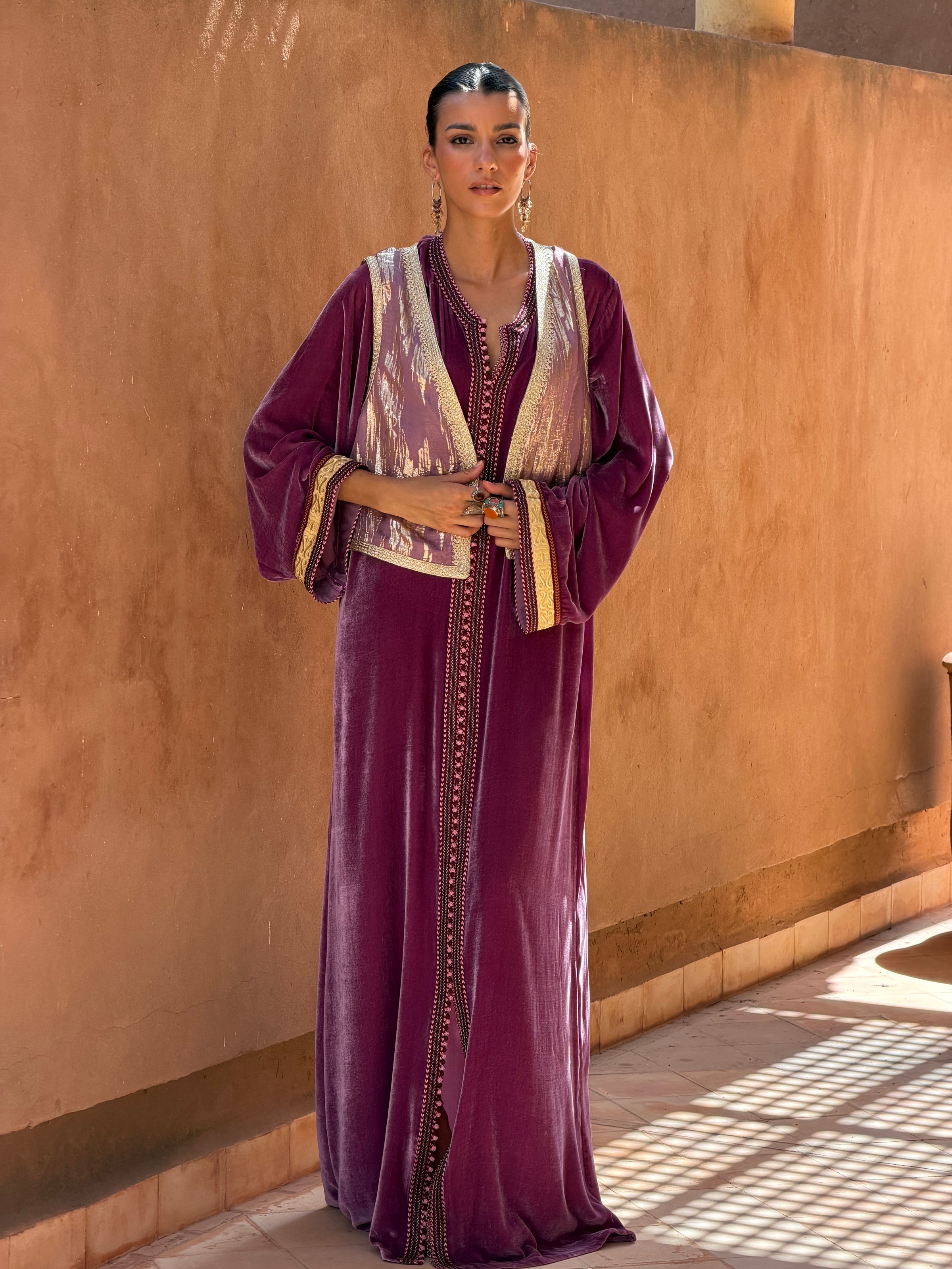 NAWEL KAFTAN & GILET - 2