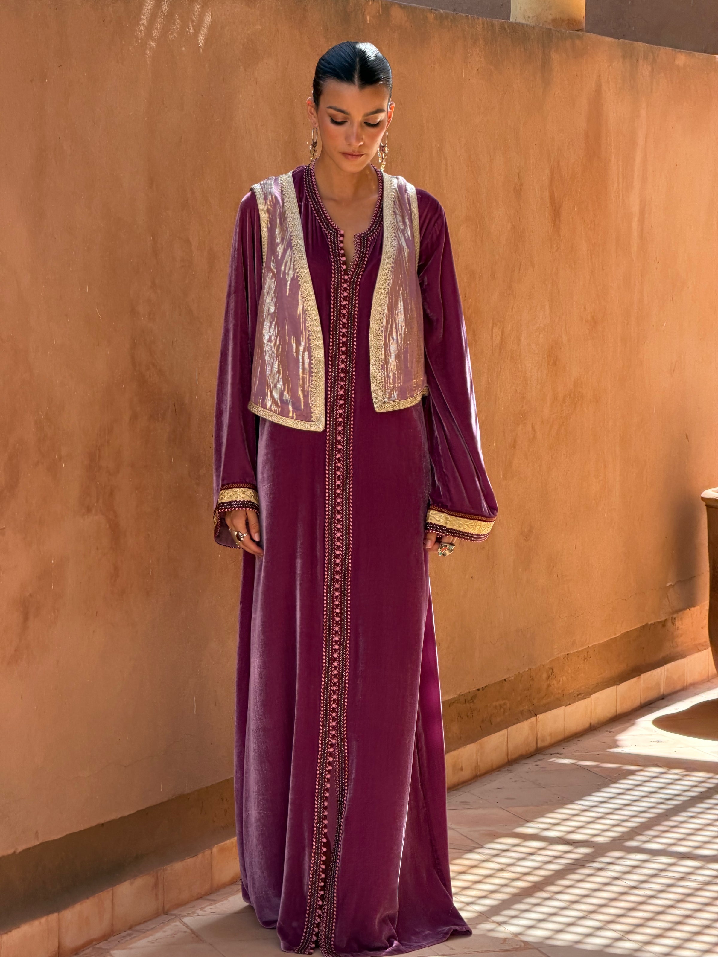 NAWEL KAFTAN & GILET - 3