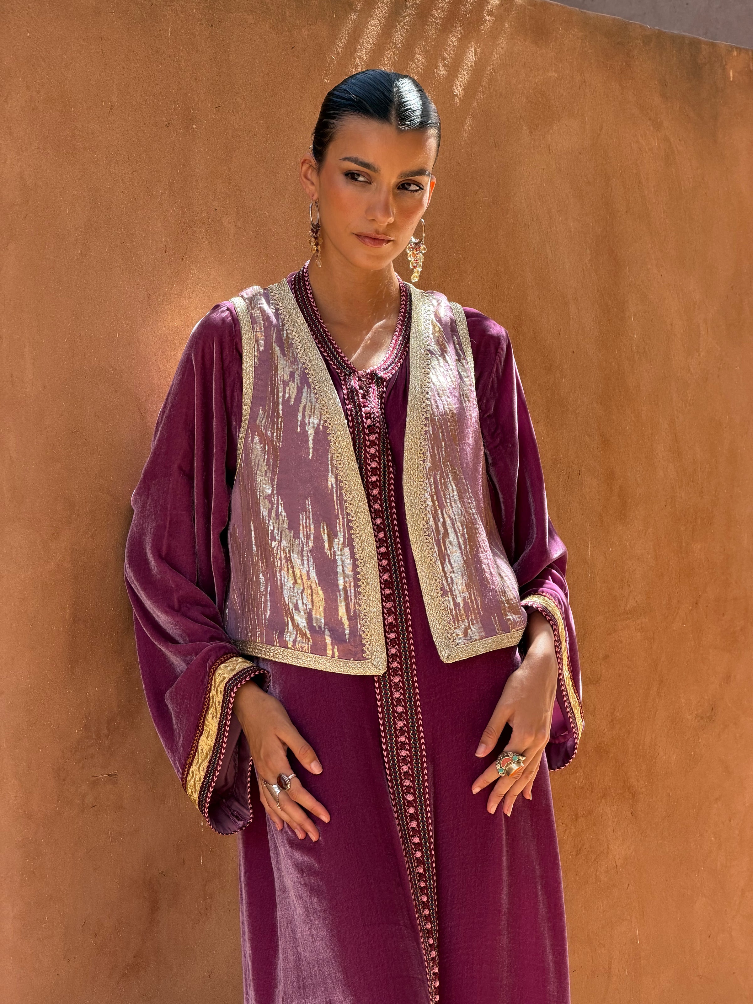 NAWEL KAFTAN & GILET - 5