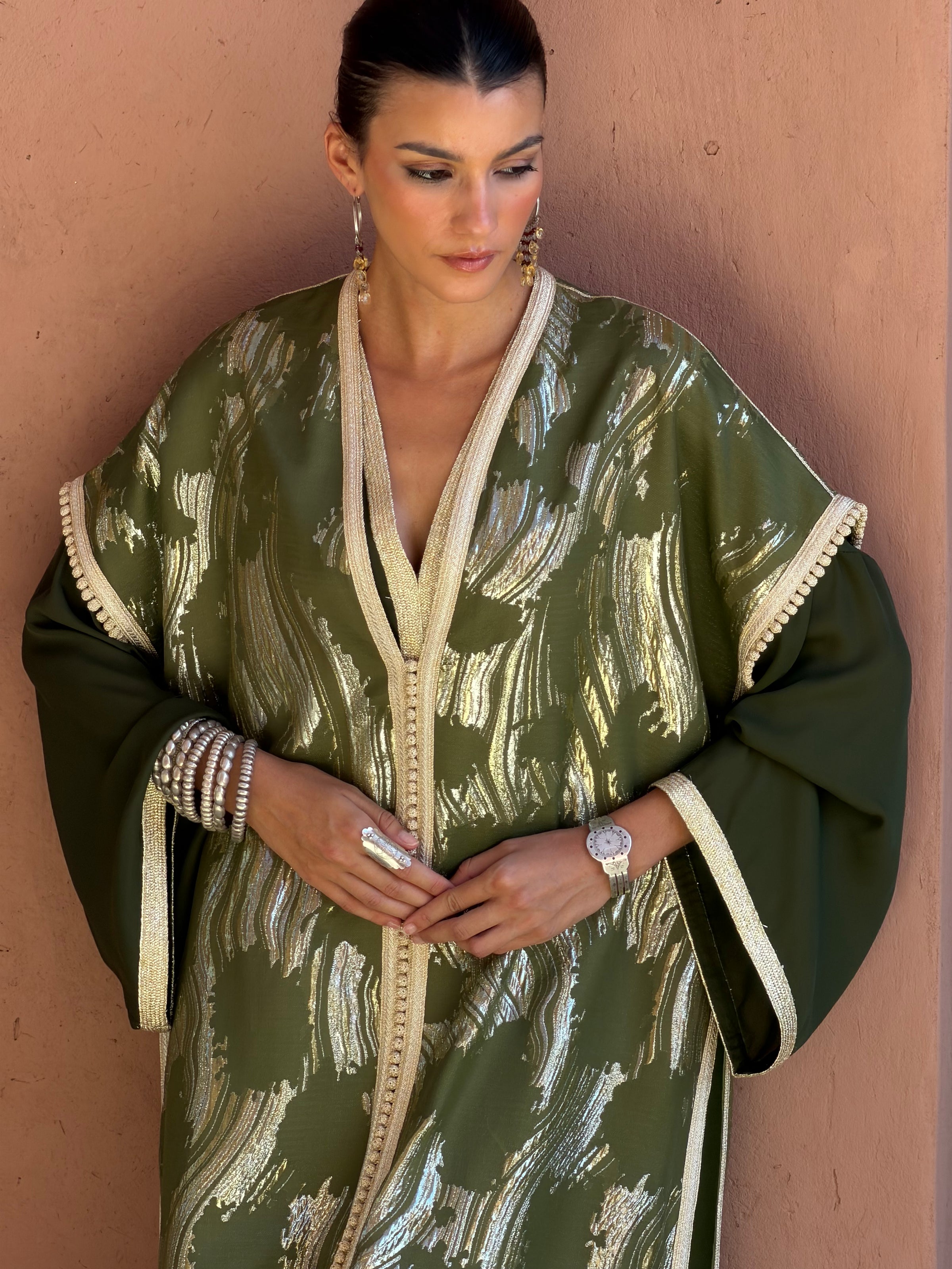 OUMNIA TWO-PIECE KAFTAN - 4